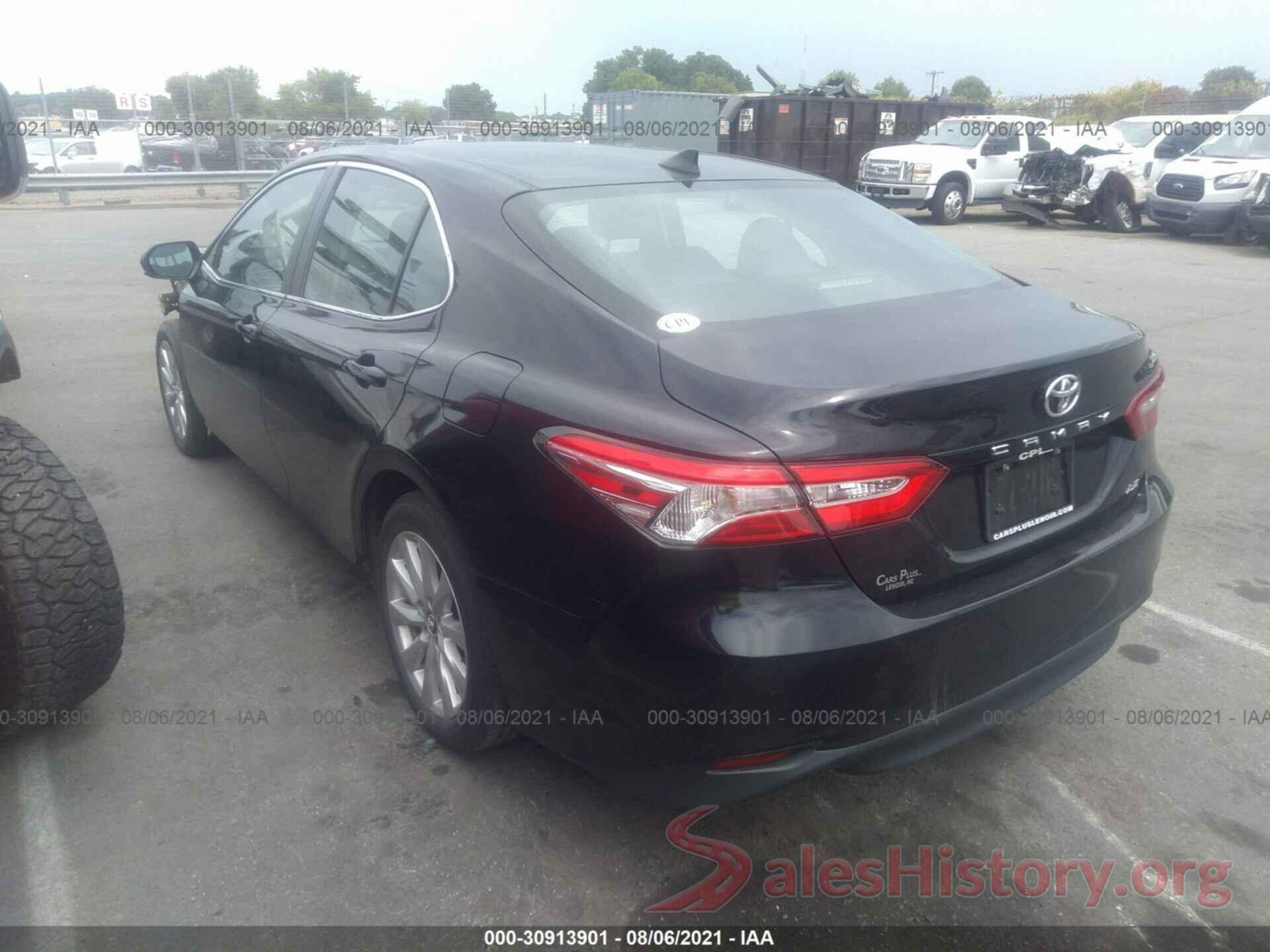 4T1B11HK1KU691855 2019 TOYOTA CAMRY