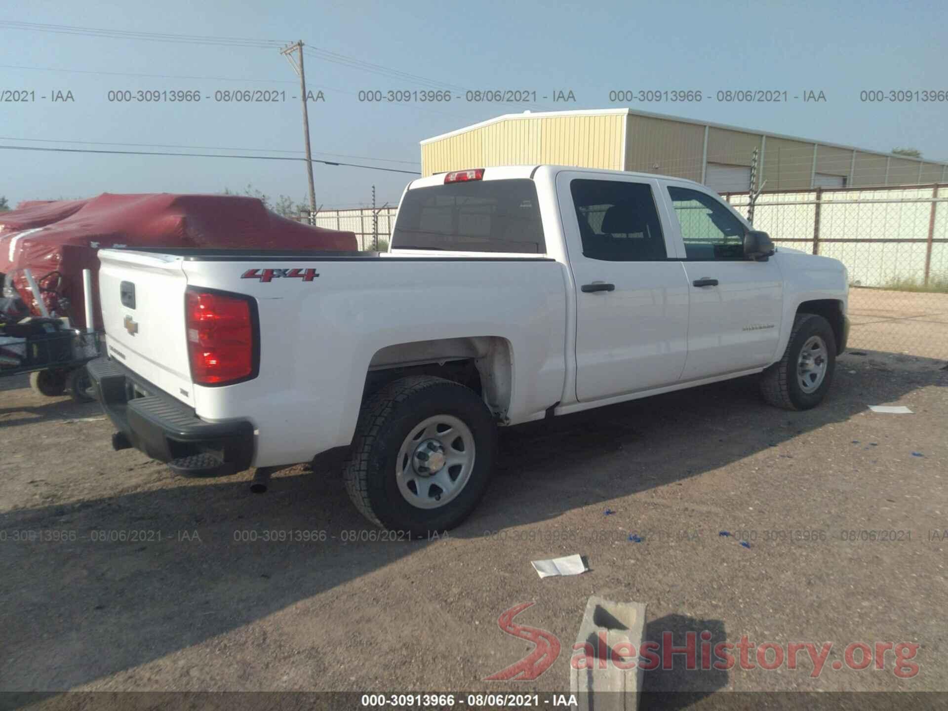 3GCUKNEC4JG284256 2018 CHEVROLET SILVERADO 1500