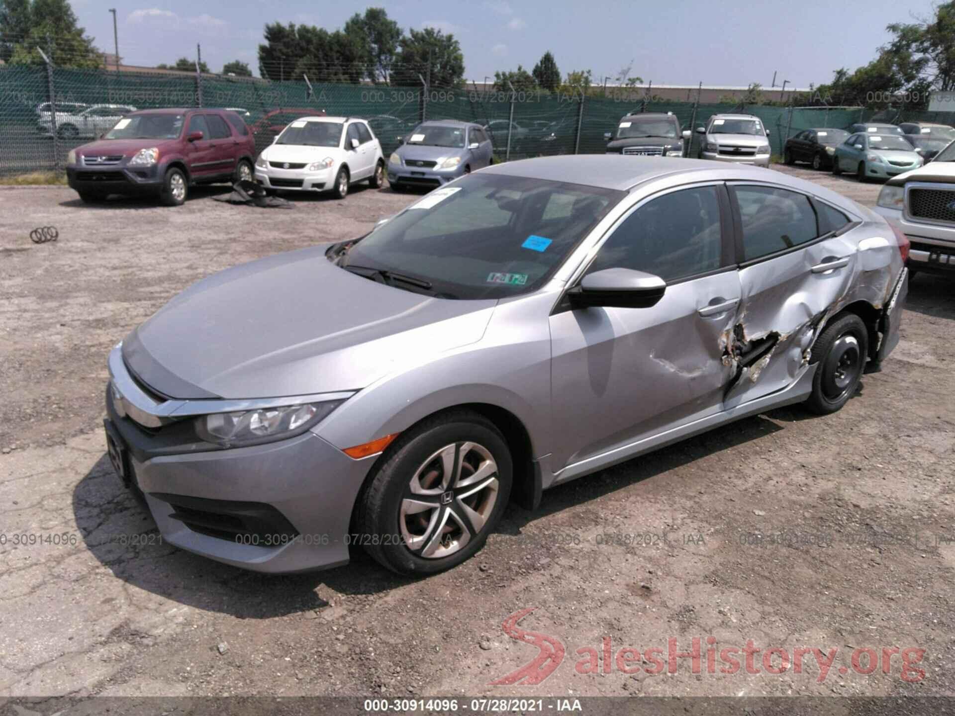 19XFC2F54GE230898 2016 HONDA CIVIC SEDAN