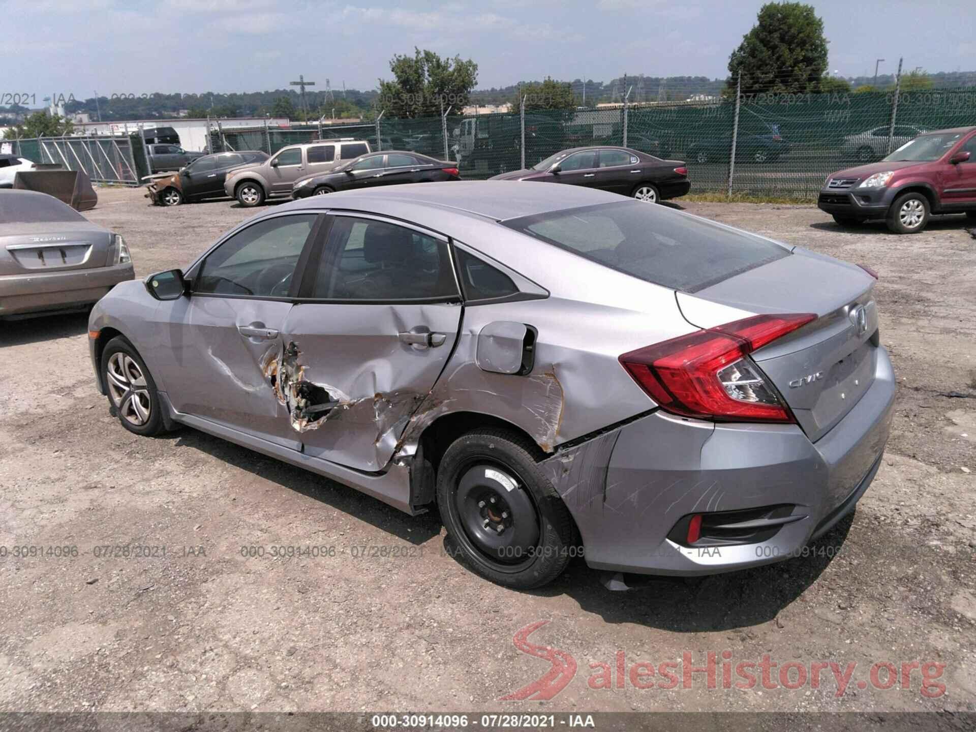 19XFC2F54GE230898 2016 HONDA CIVIC SEDAN