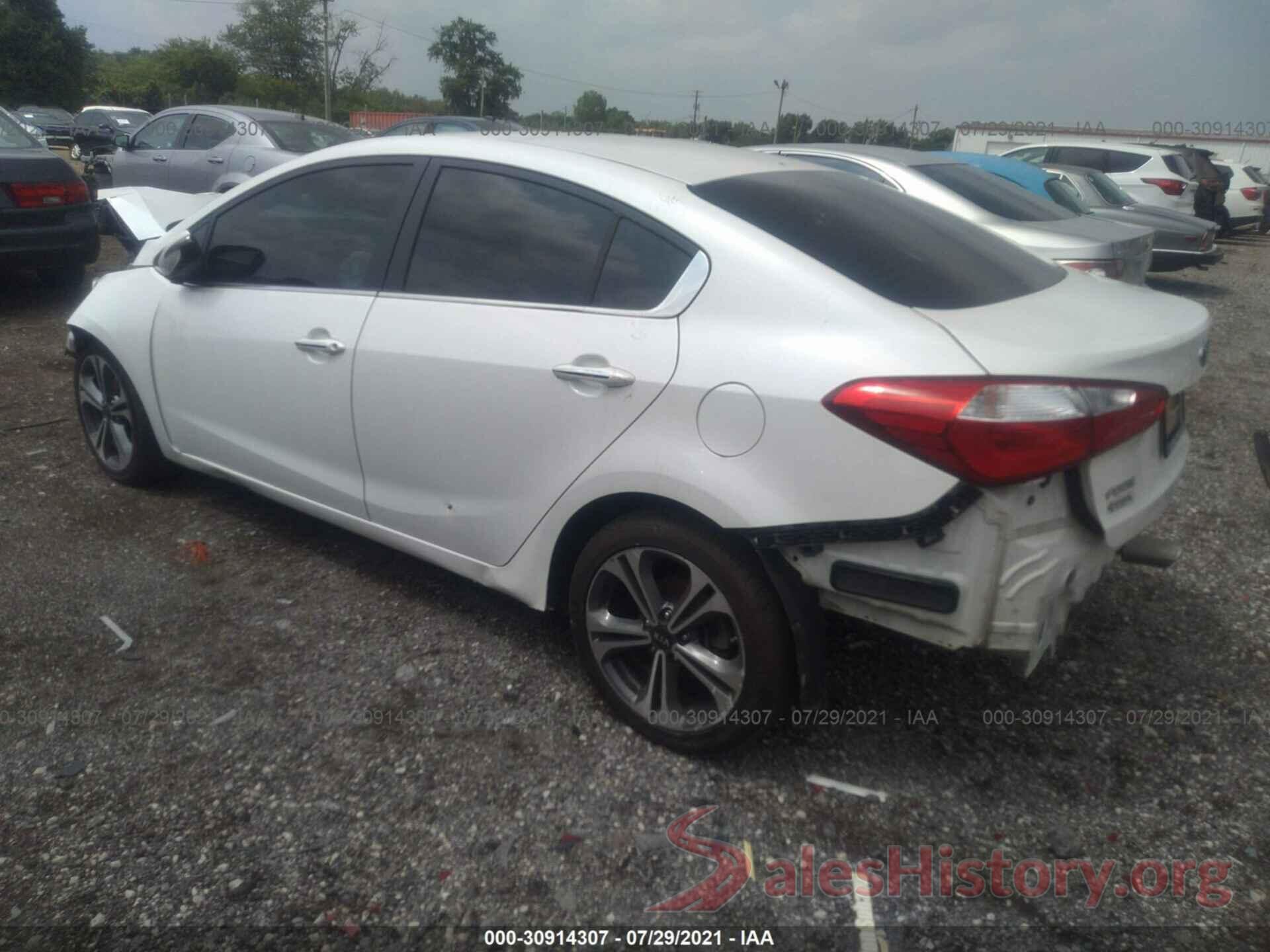 KNAFX4A82G5532104 2016 KIA FORTE