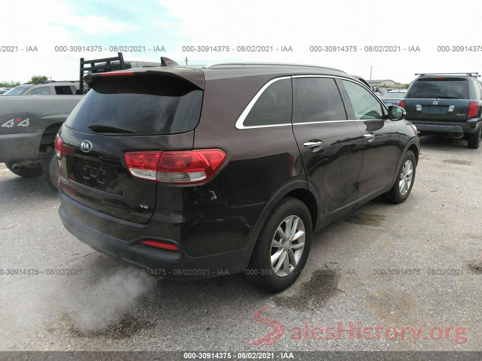 5XYPG4A56GG019846 2016 KIA SORENTO