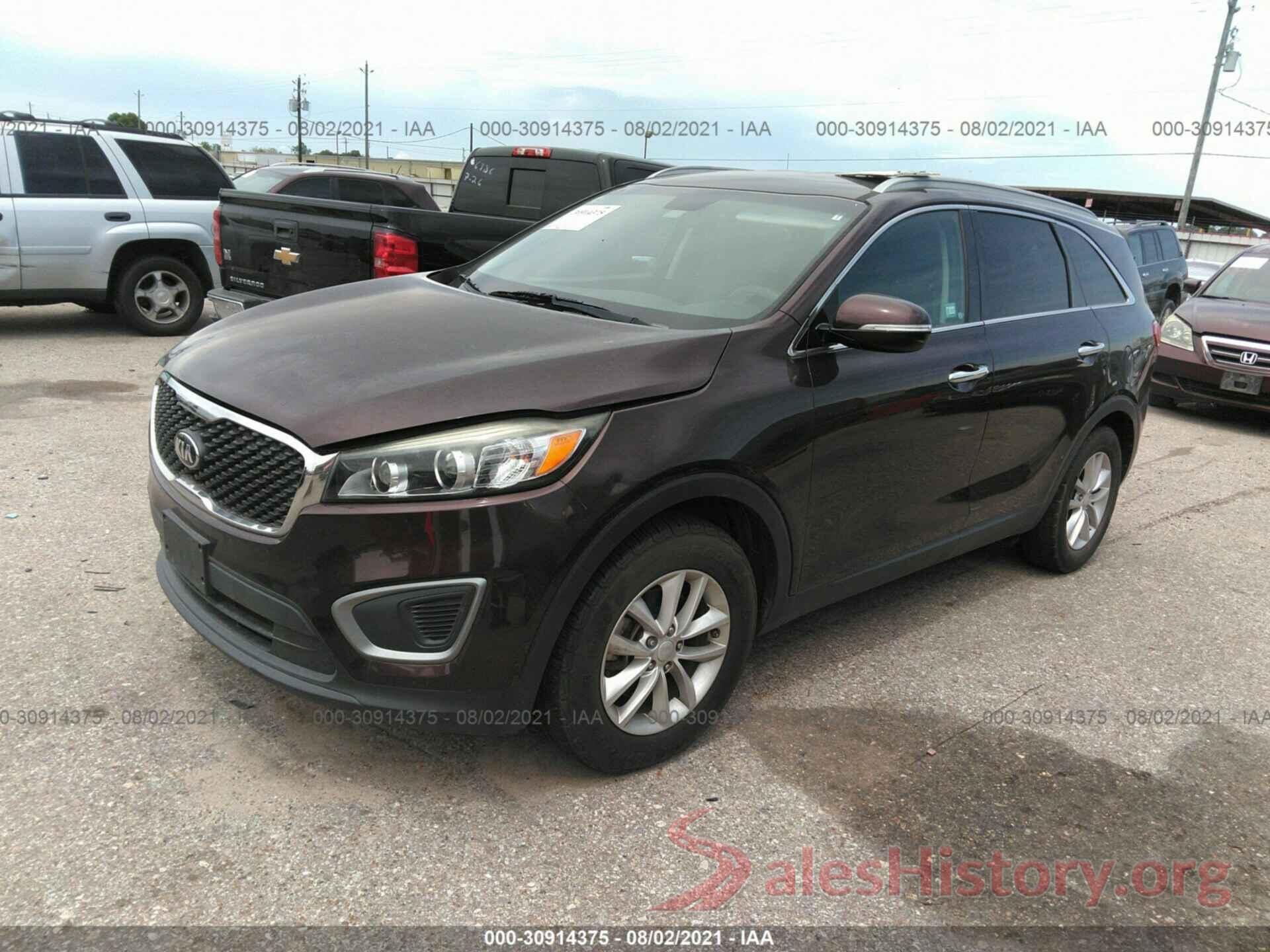 5XYPG4A56GG019846 2016 KIA SORENTO