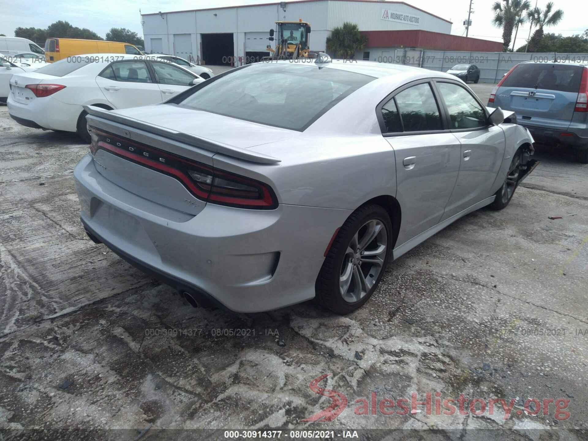 2C3CDXCT3MH517959 2021 DODGE CHARGER