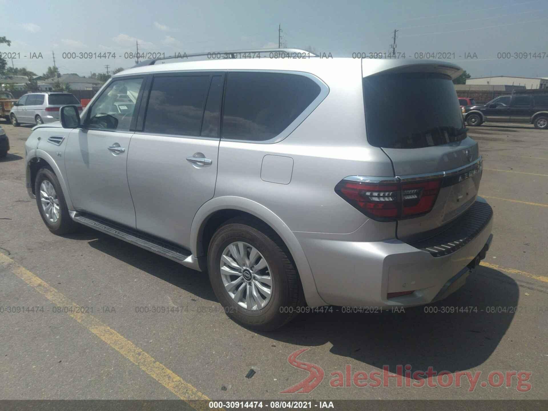 JN8AY2AD8M9662330 2021 NISSAN ARMADA