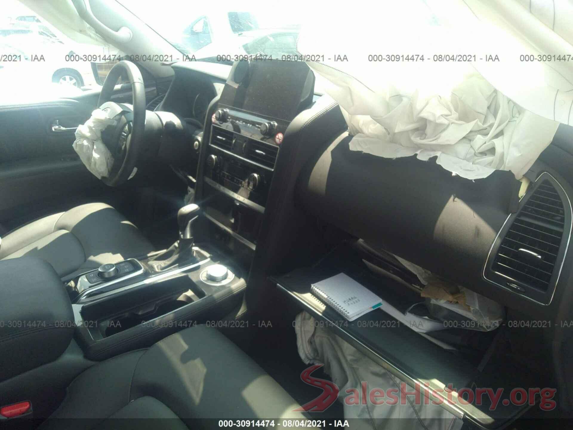 JN8AY2AD8M9662330 2021 NISSAN ARMADA