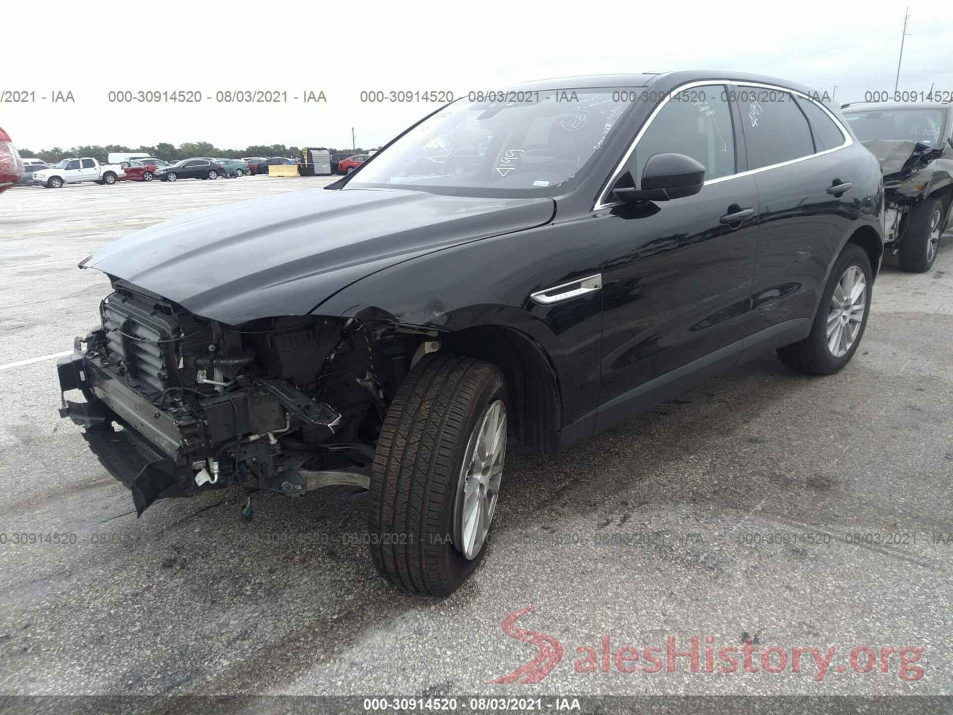 SADCK2GX0LA640640 2020 JAGUAR F-PACE