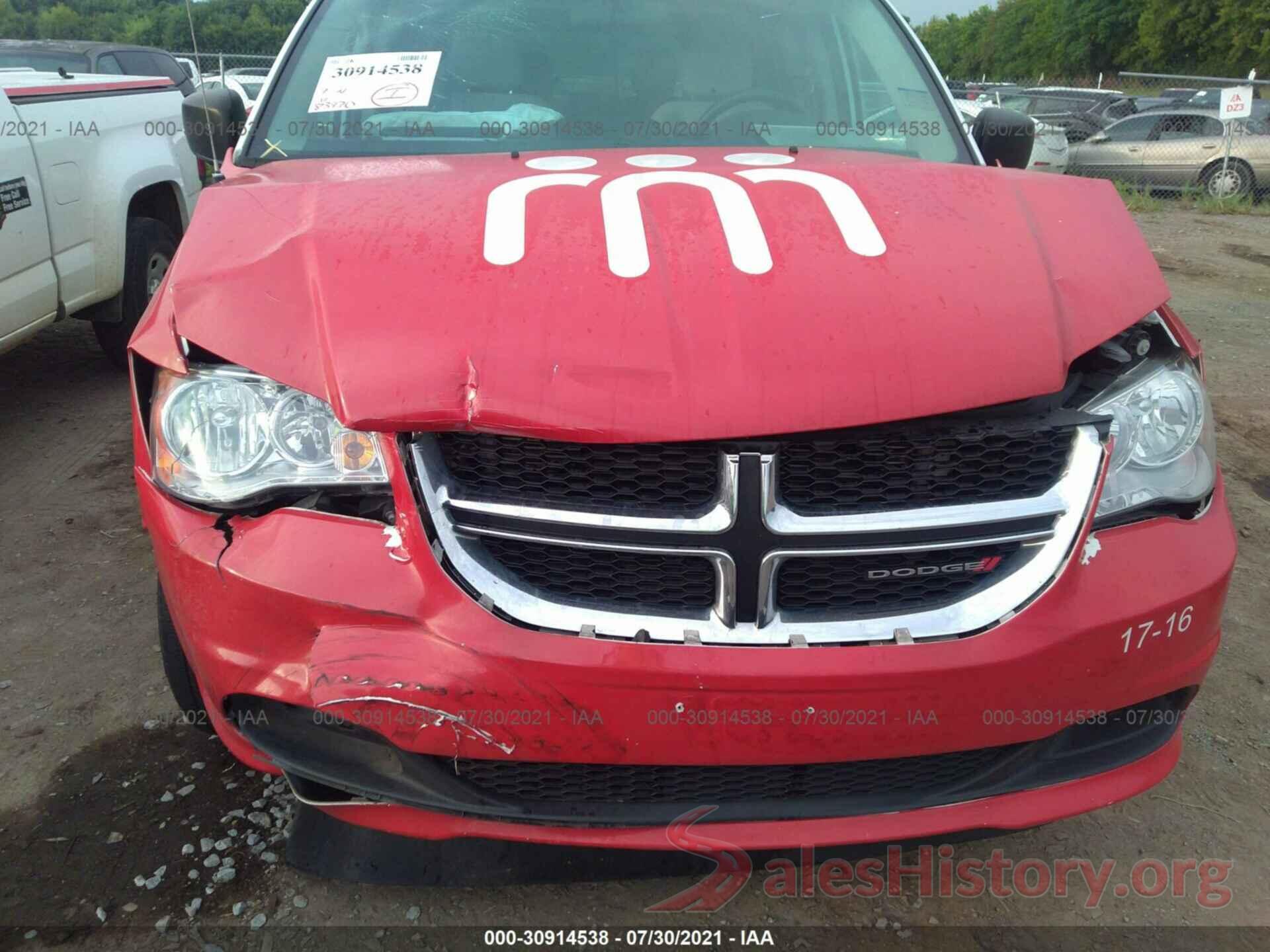 2C7WDGBGXHR742105 2017 DODGE GRAND CARAVAN