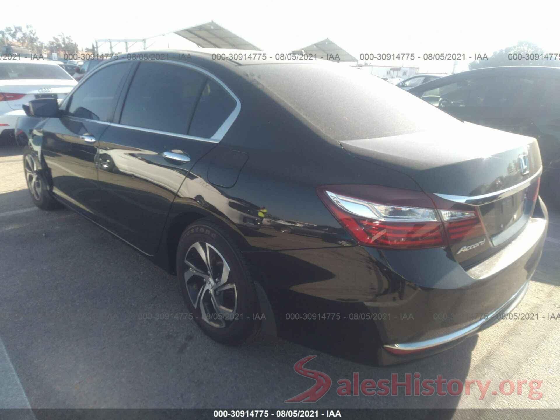 1HGCR2F37GA173164 2016 HONDA ACCORD SEDAN