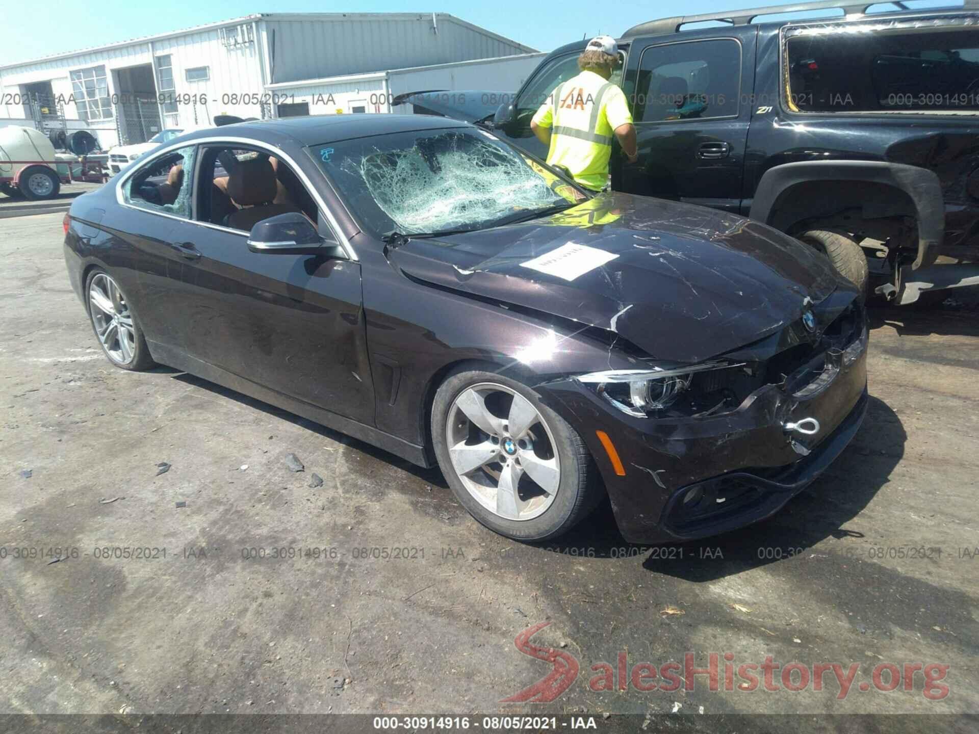 WBA3N7C59GK227598 2016 BMW 4 SERIES