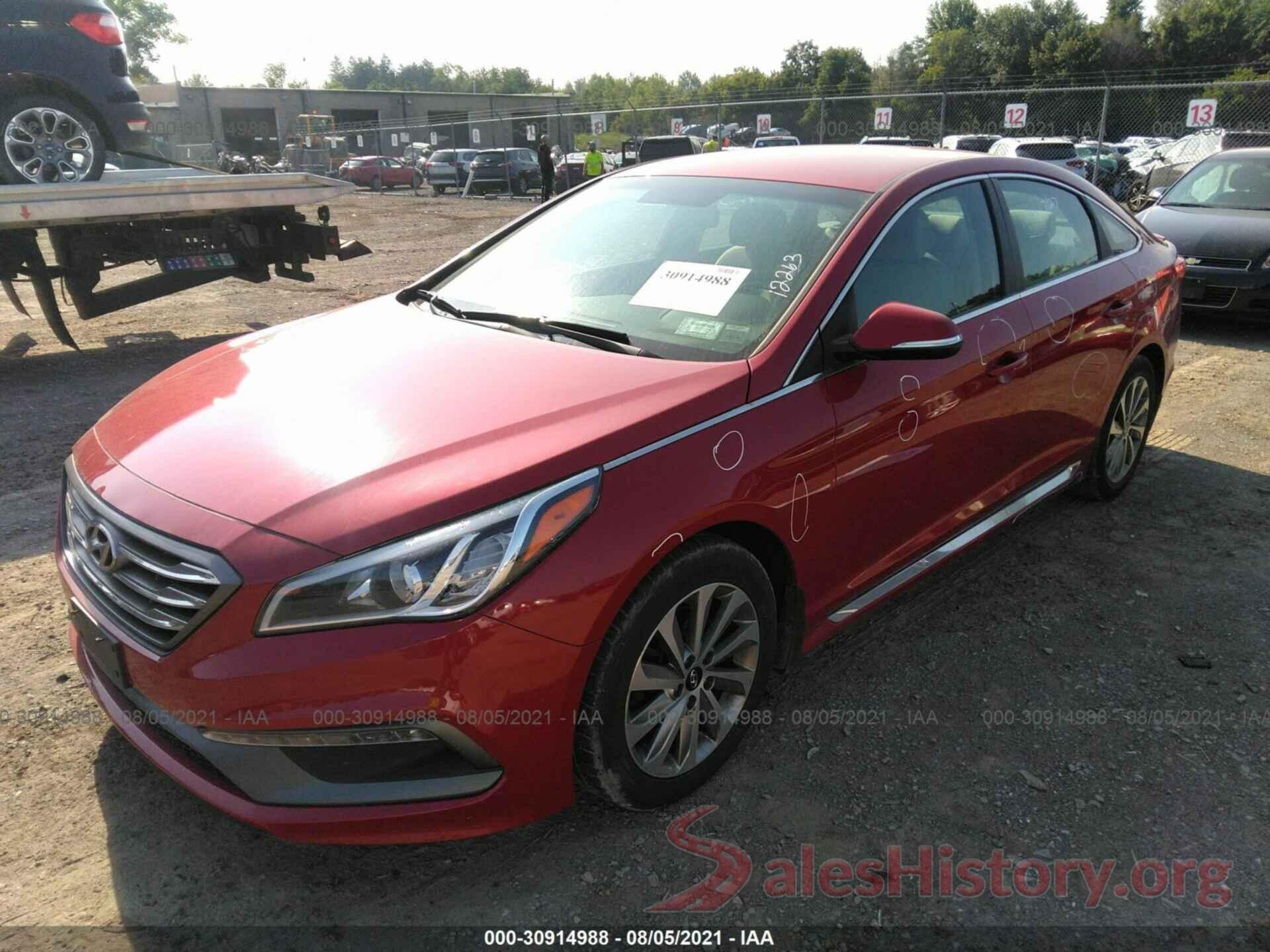 5NPE34AF0HH448907 2017 HYUNDAI SONATA