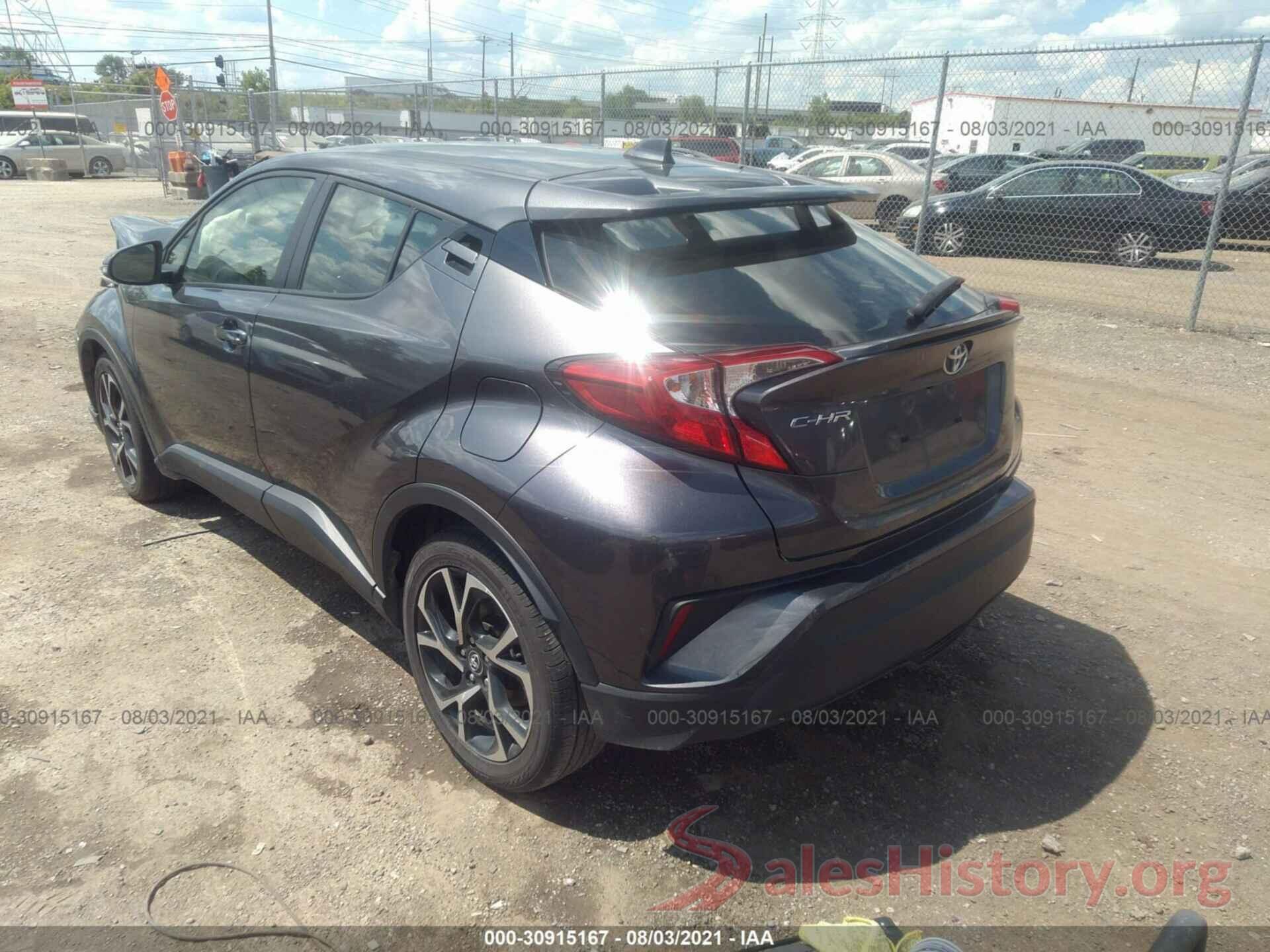 JTNKHMBX2K1033626 2019 TOYOTA C-HR