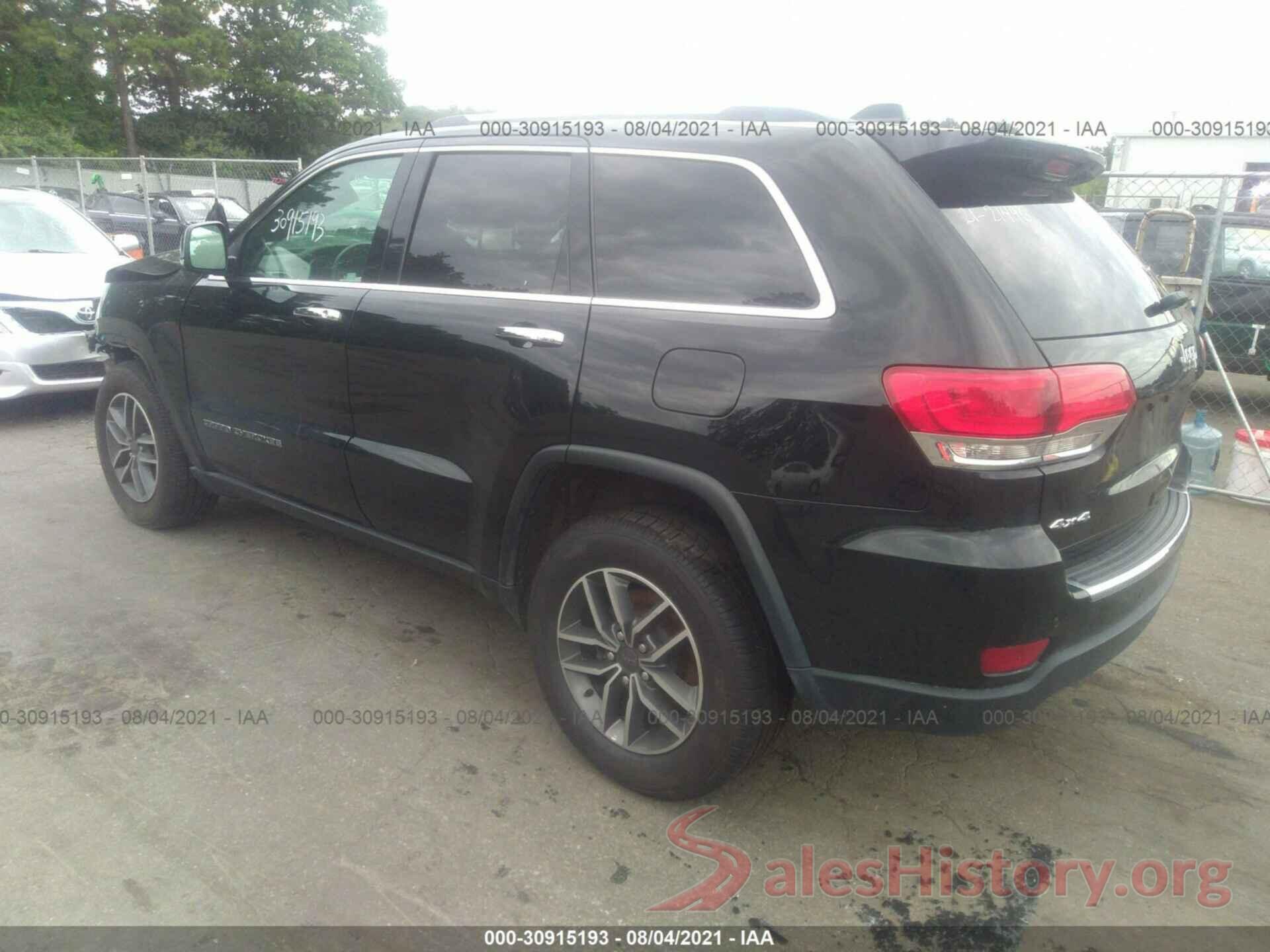 1C4RJFBG4KC665602 2019 JEEP GRAND CHEROKEE