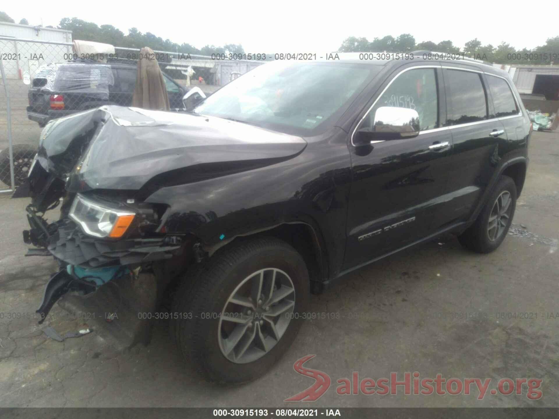 1C4RJFBG4KC665602 2019 JEEP GRAND CHEROKEE