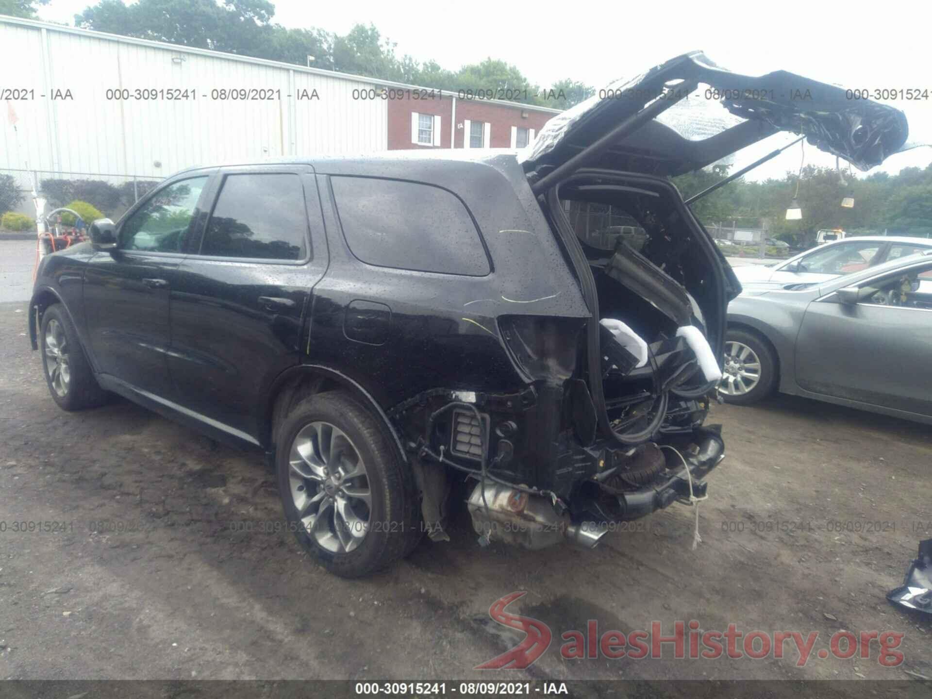 1C4SDJCT6KC560647 2019 DODGE DURANGO