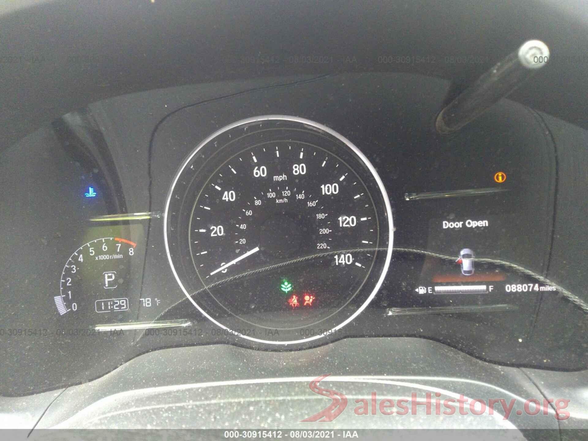 3CZRU6H53KM737119 2019 HONDA HR-V