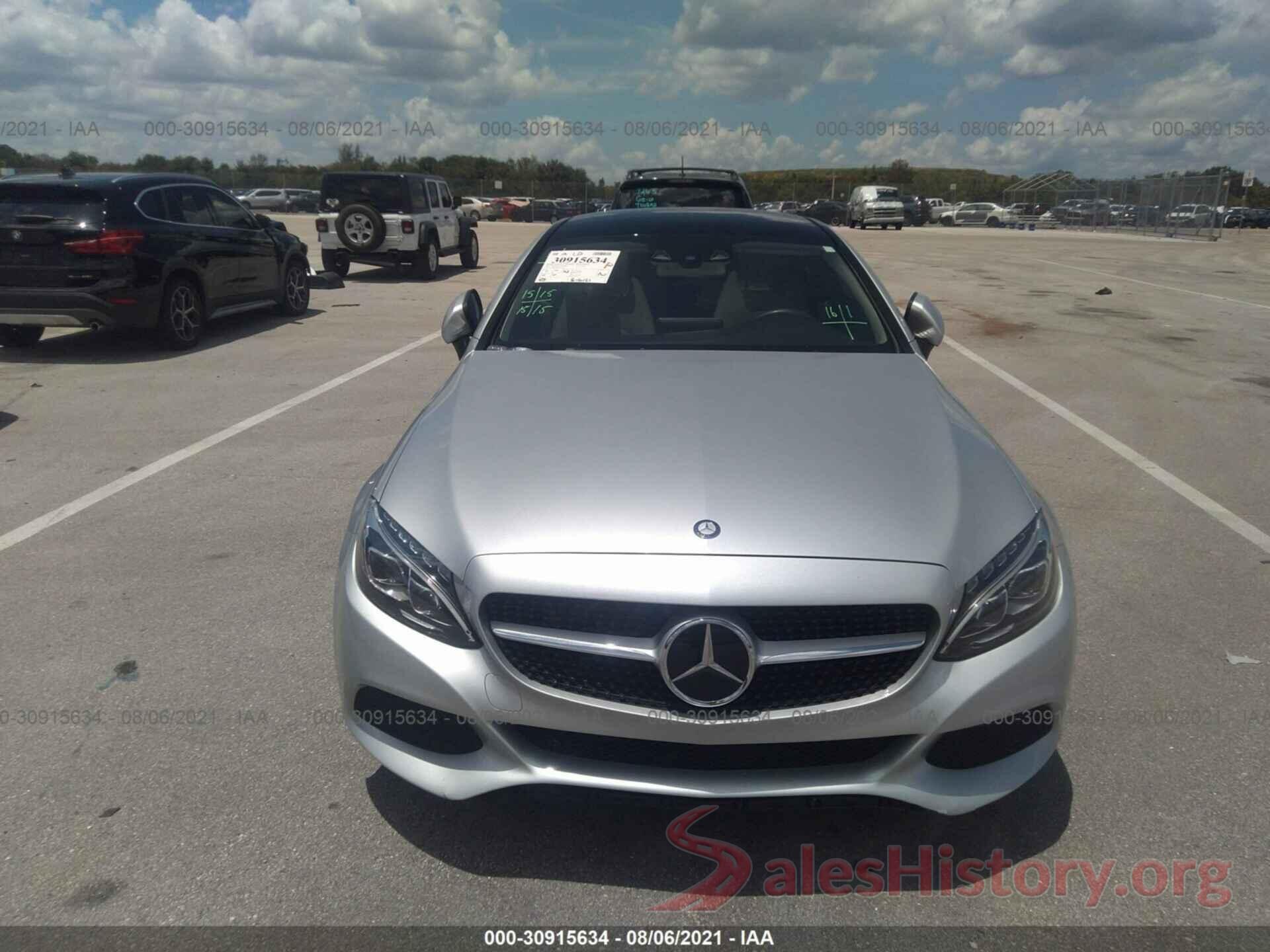 WDDWJ4JB6HF445596 2017 MERCEDES-BENZ C-CLASS