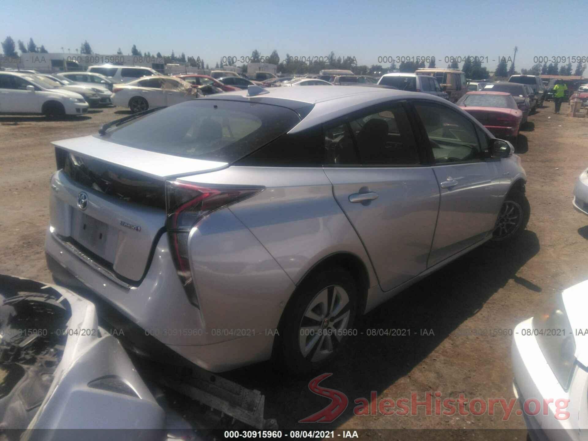 JTDKBRFU6H3576221 2017 TOYOTA PRIUS