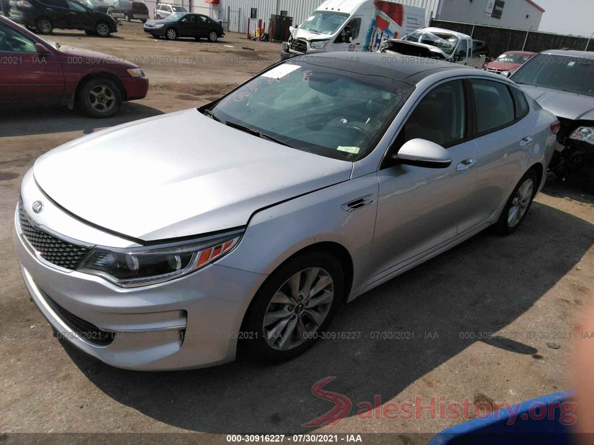 5XXGU4L34GG053468 2016 KIA OPTIMA