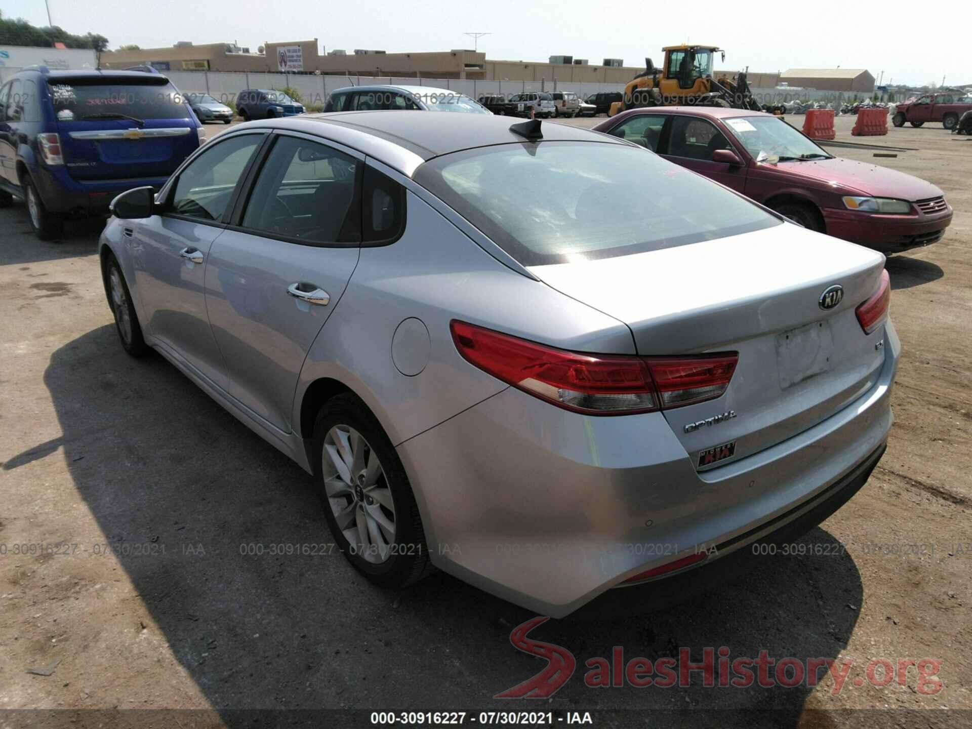 5XXGU4L34GG053468 2016 KIA OPTIMA