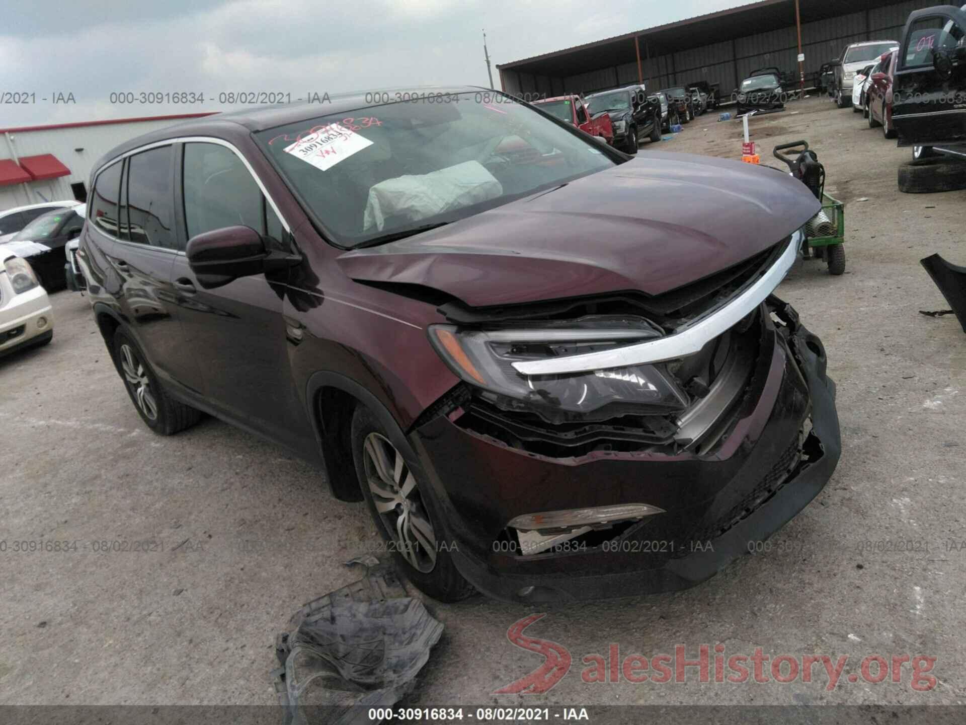 5FNYF5H67GB054897 2016 HONDA PILOT