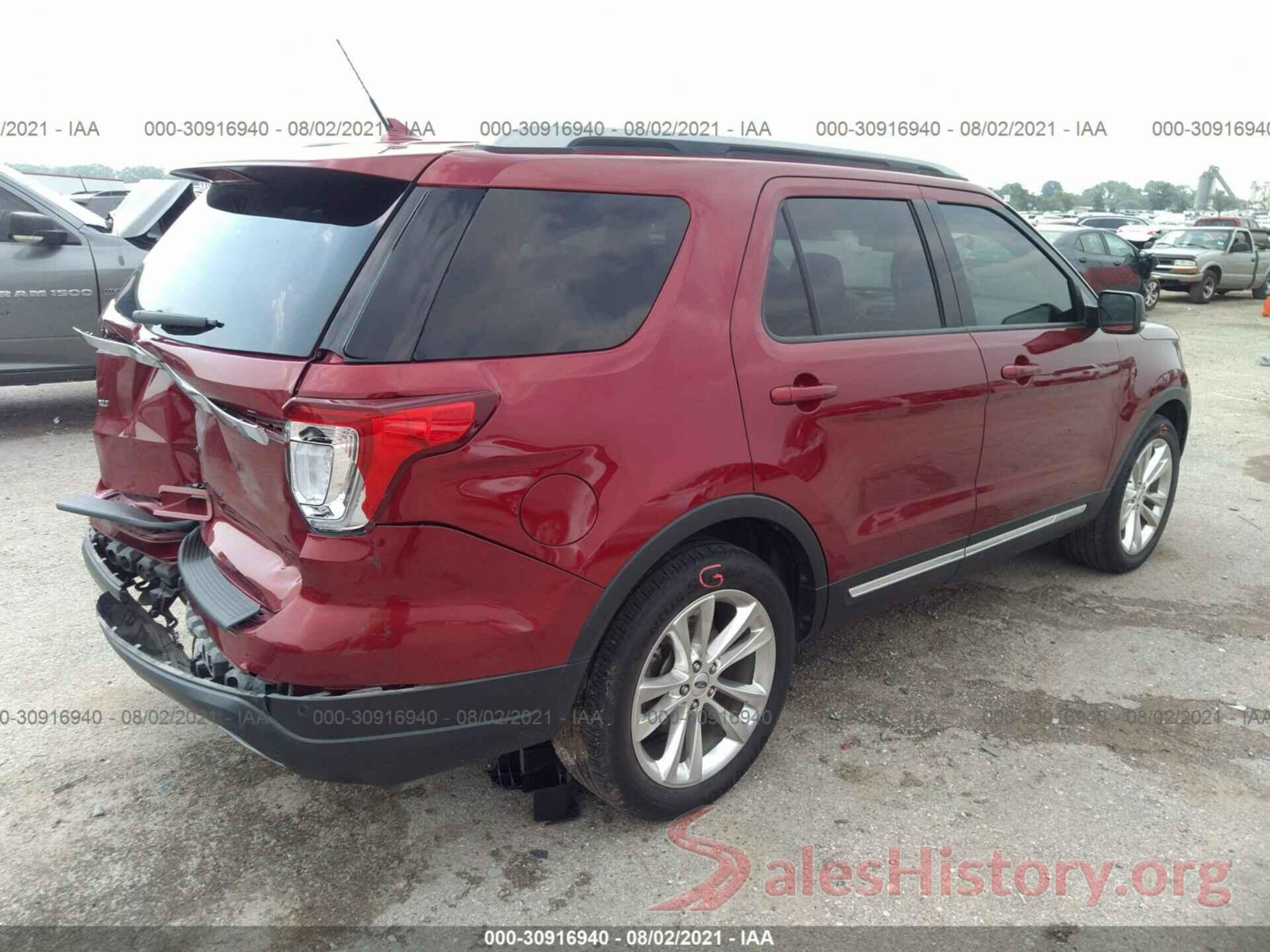 1FM5K7D89KGA40270 2019 FORD EXPLORER