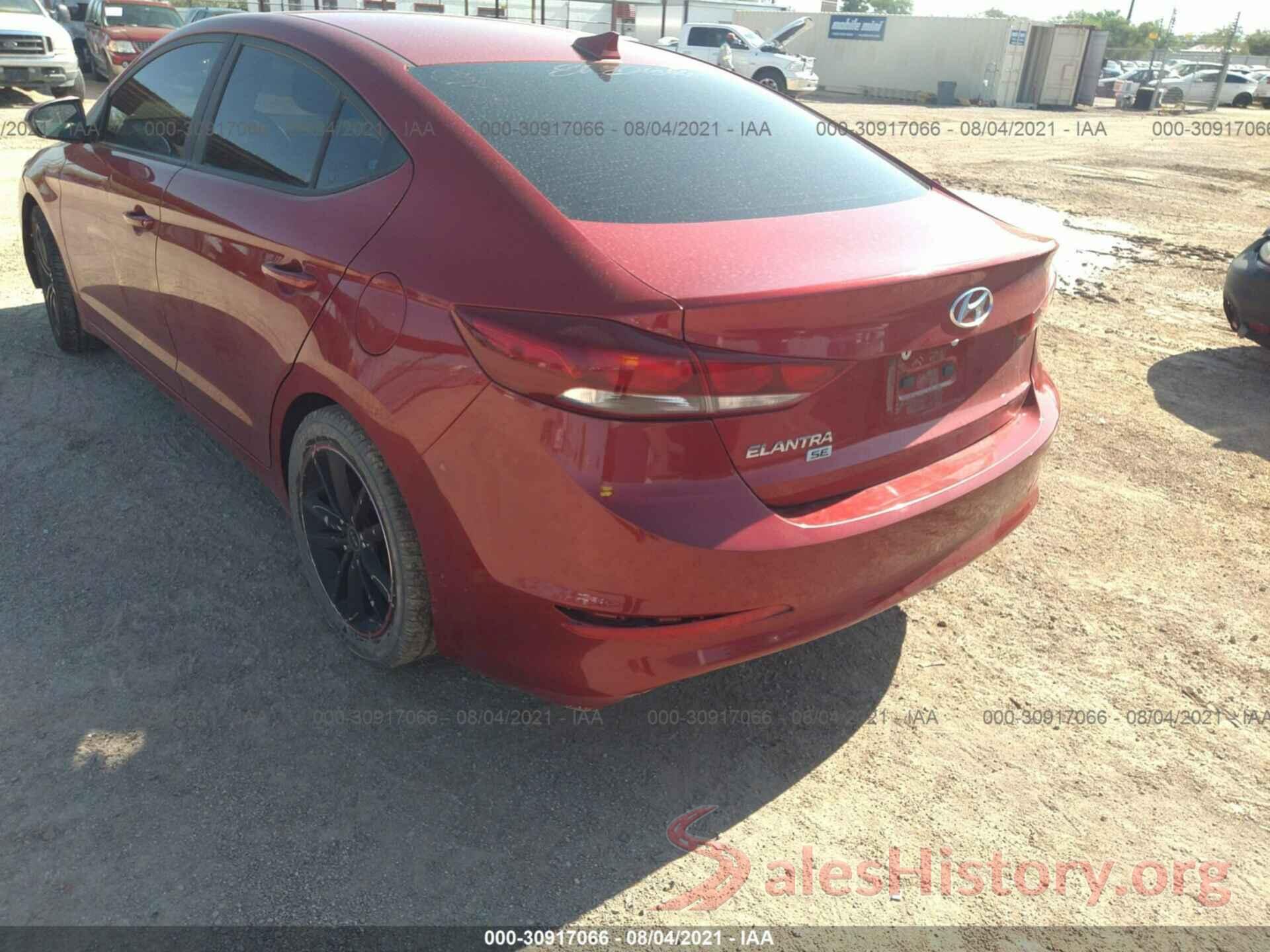 5NPD74LF7HH164476 2017 HYUNDAI ELANTRA