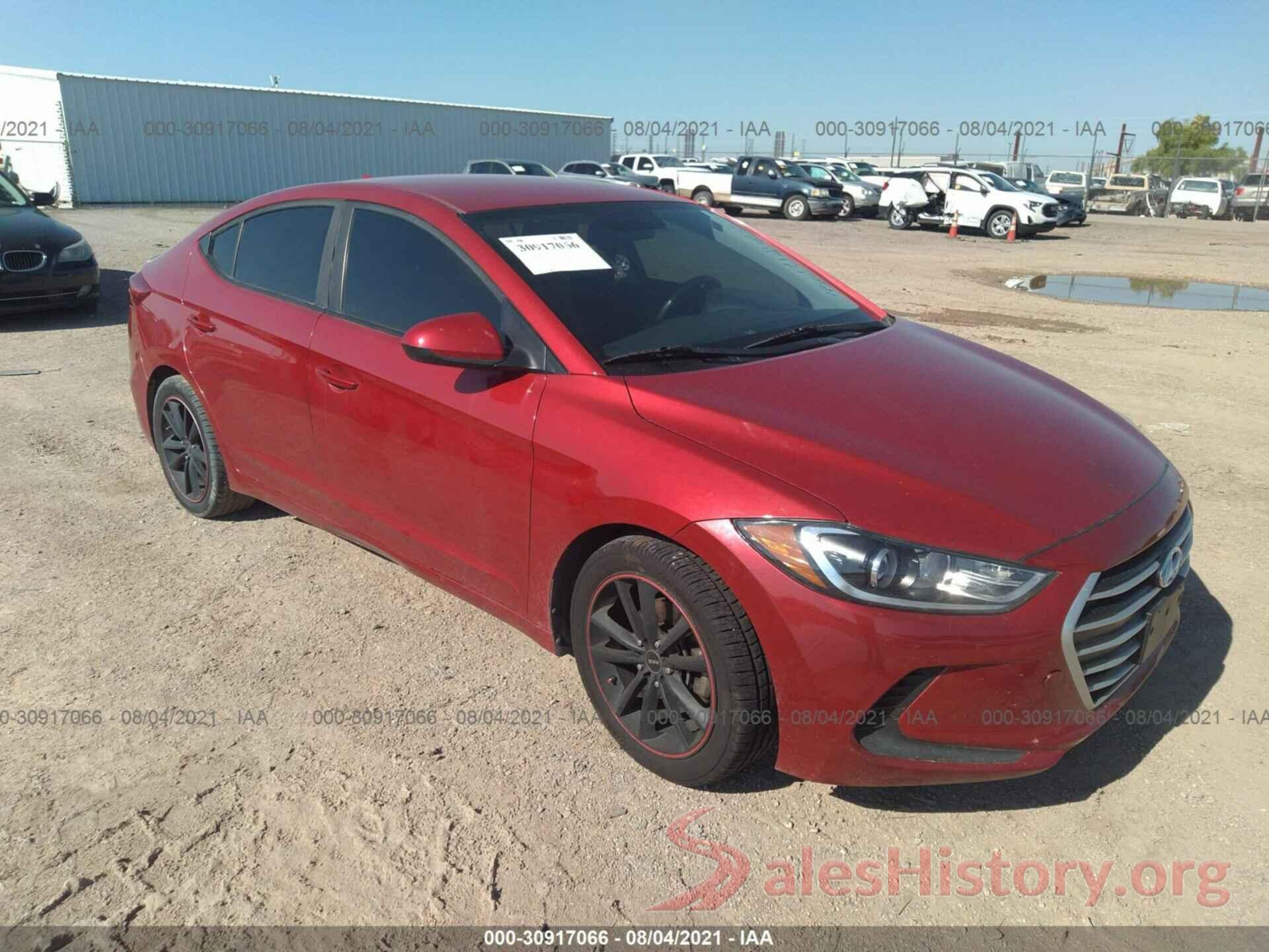 5NPD74LF7HH164476 2017 HYUNDAI ELANTRA