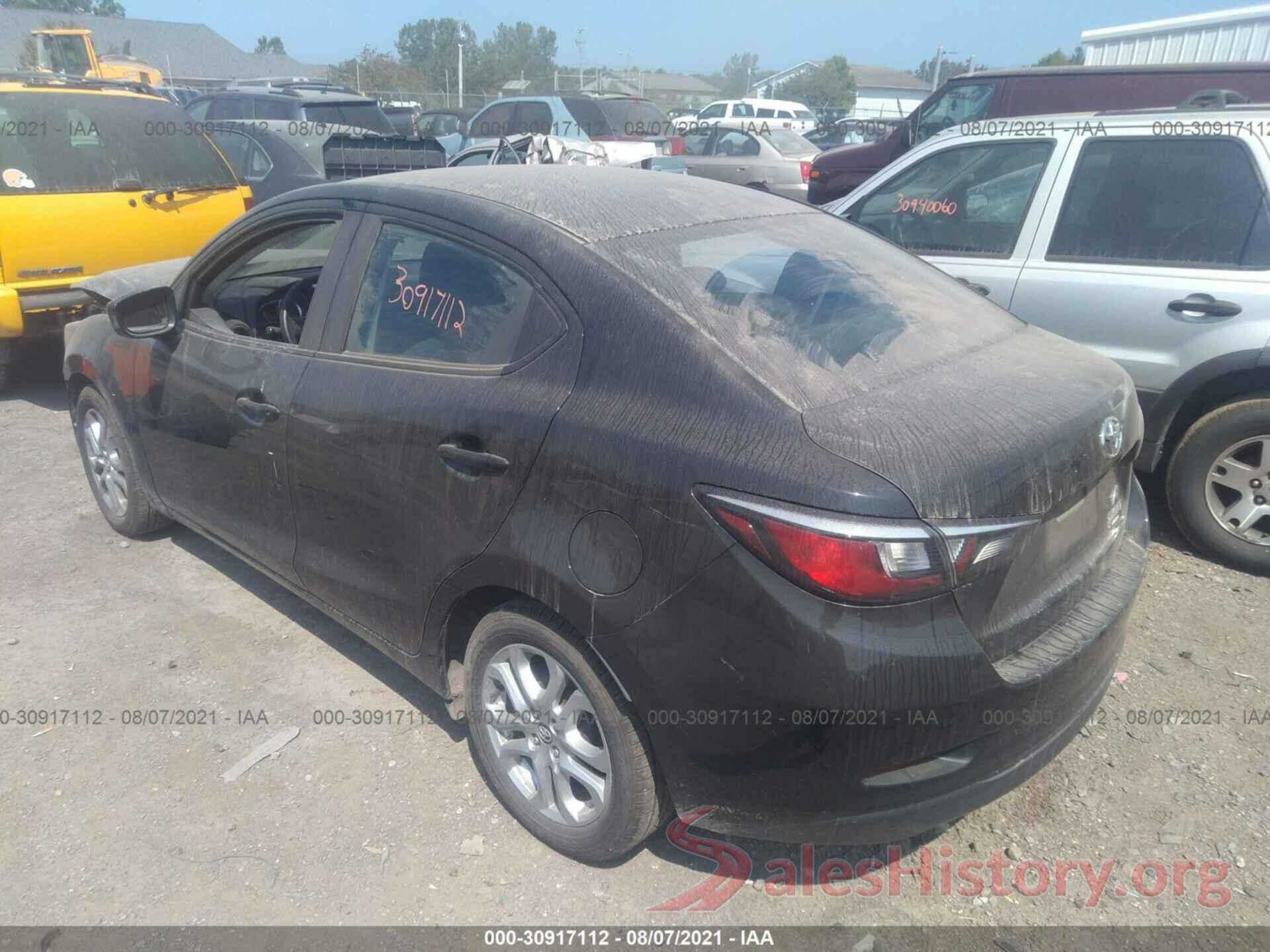 3MYDLBYV1HY182864 2017 TOYOTA YARIS IA