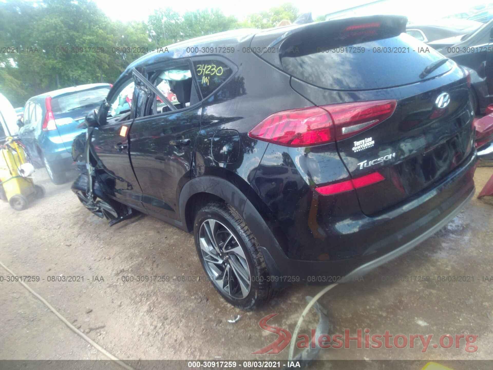 KM8J3CAL0KU889945 2019 HYUNDAI TUCSON