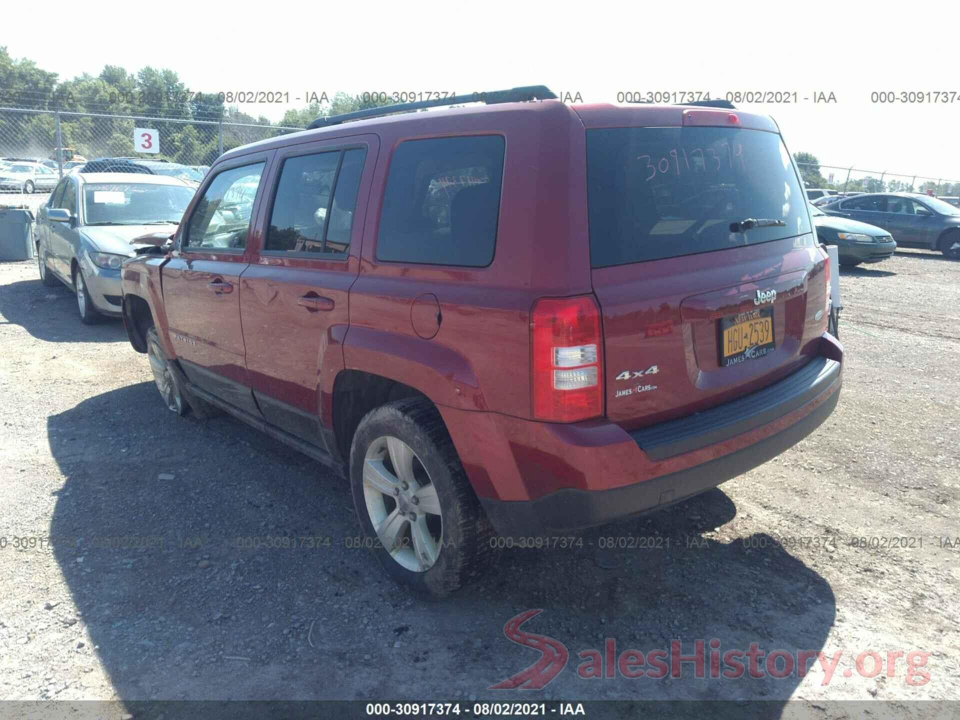 1C4NJRFBXGD596396 2016 JEEP PATRIOT