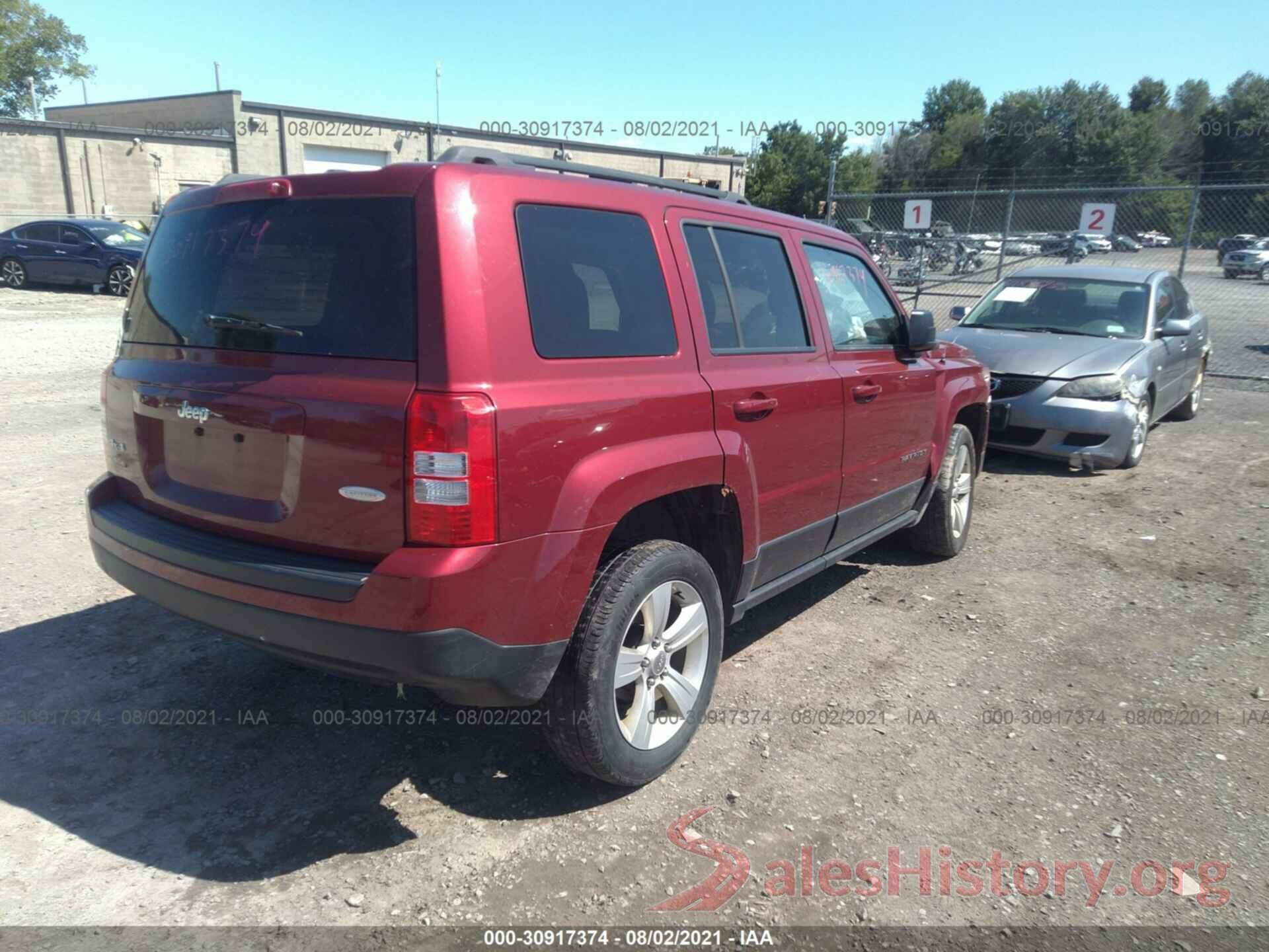 1C4NJRFBXGD596396 2016 JEEP PATRIOT