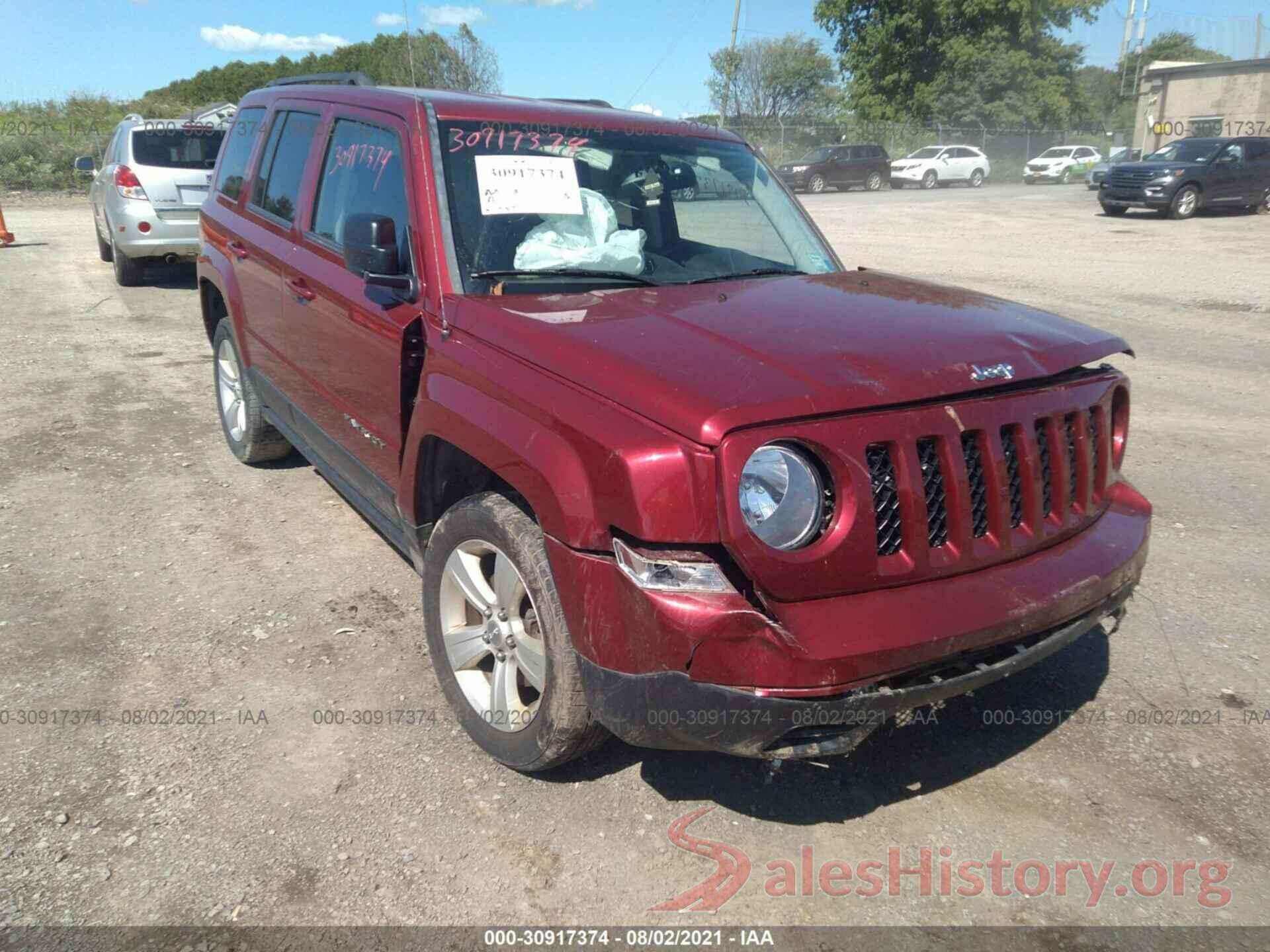 1C4NJRFBXGD596396 2016 JEEP PATRIOT