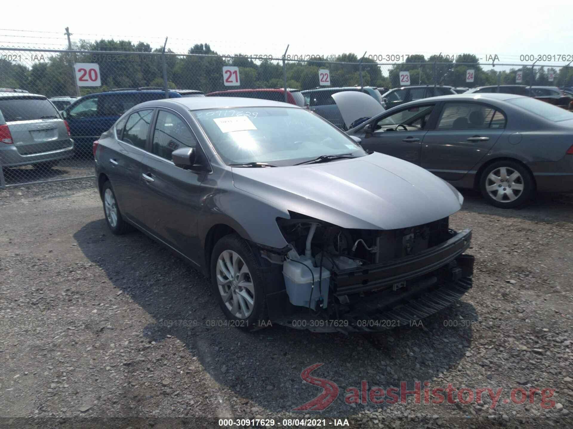 3N1AB7AP9KL615447 2019 NISSAN SENTRA