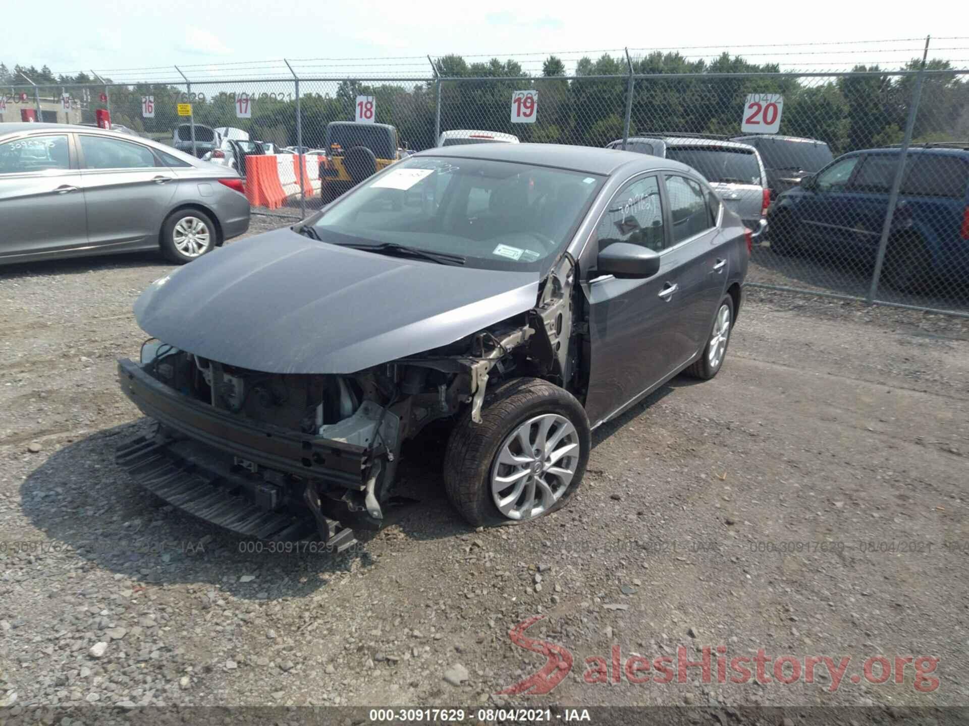 3N1AB7AP9KL615447 2019 NISSAN SENTRA