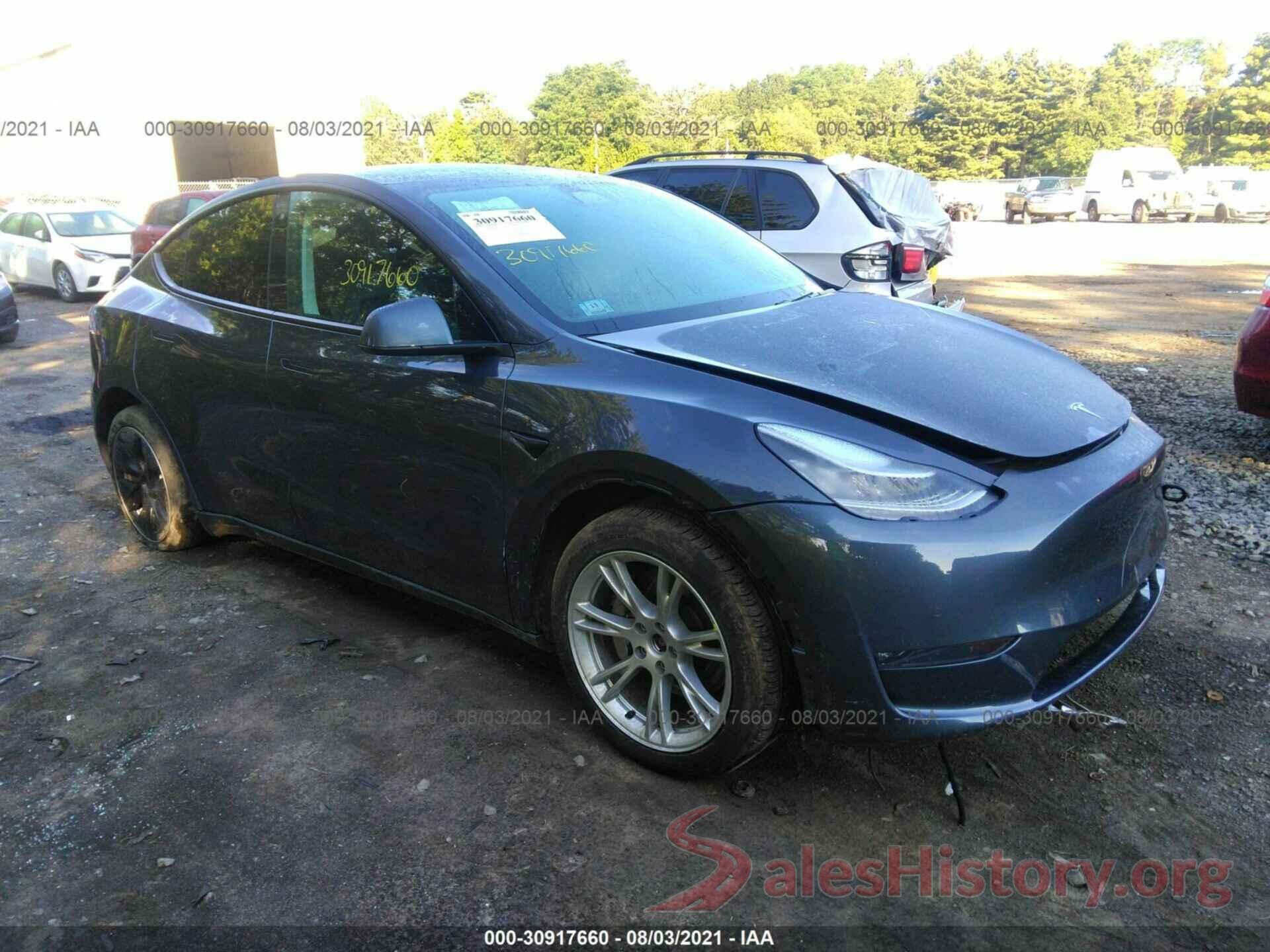 5YJYGDEE1MF067174 2021 TESLA MODEL Y