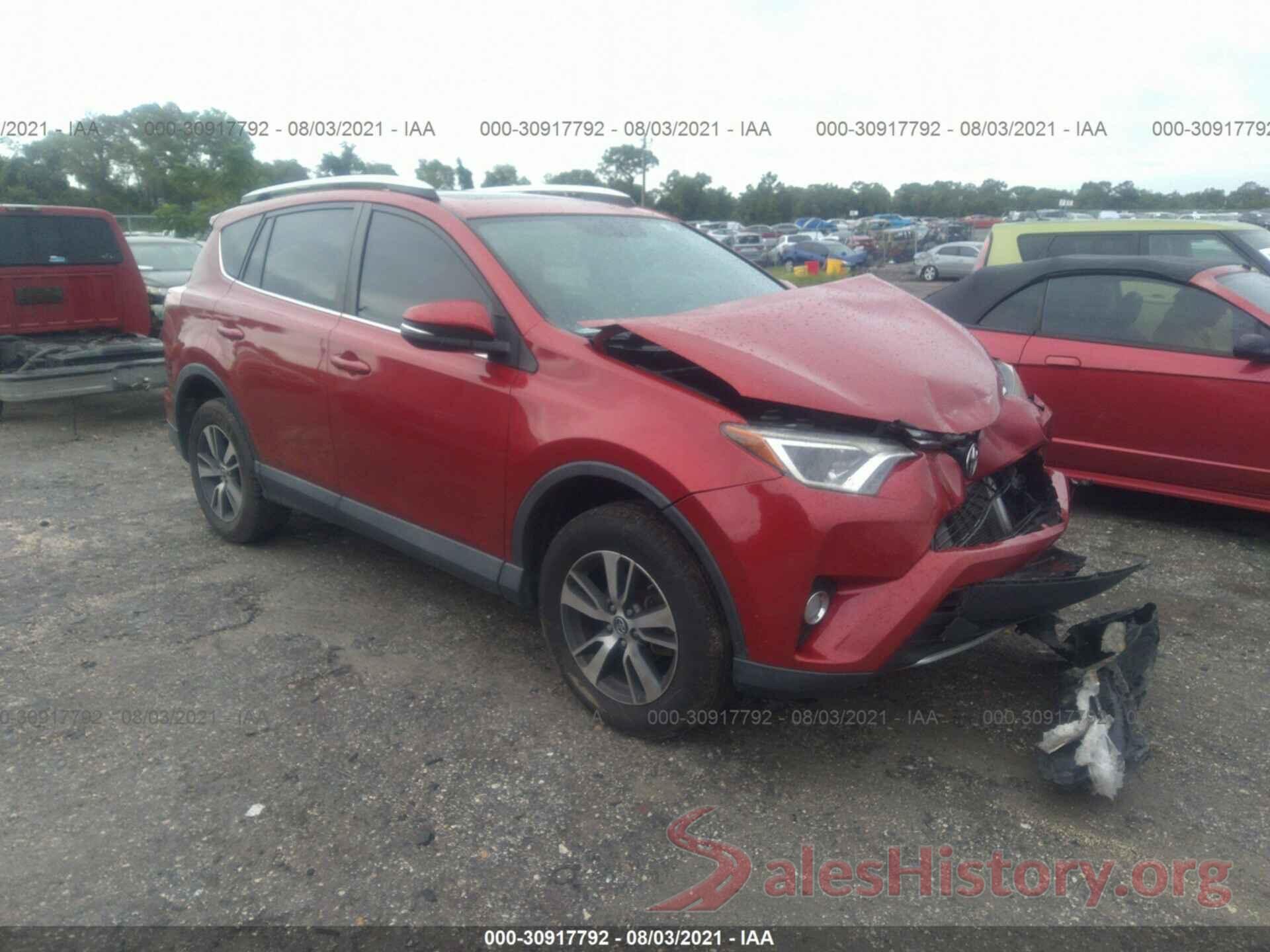 2T3WFREV5GW255279 2016 TOYOTA RAV4