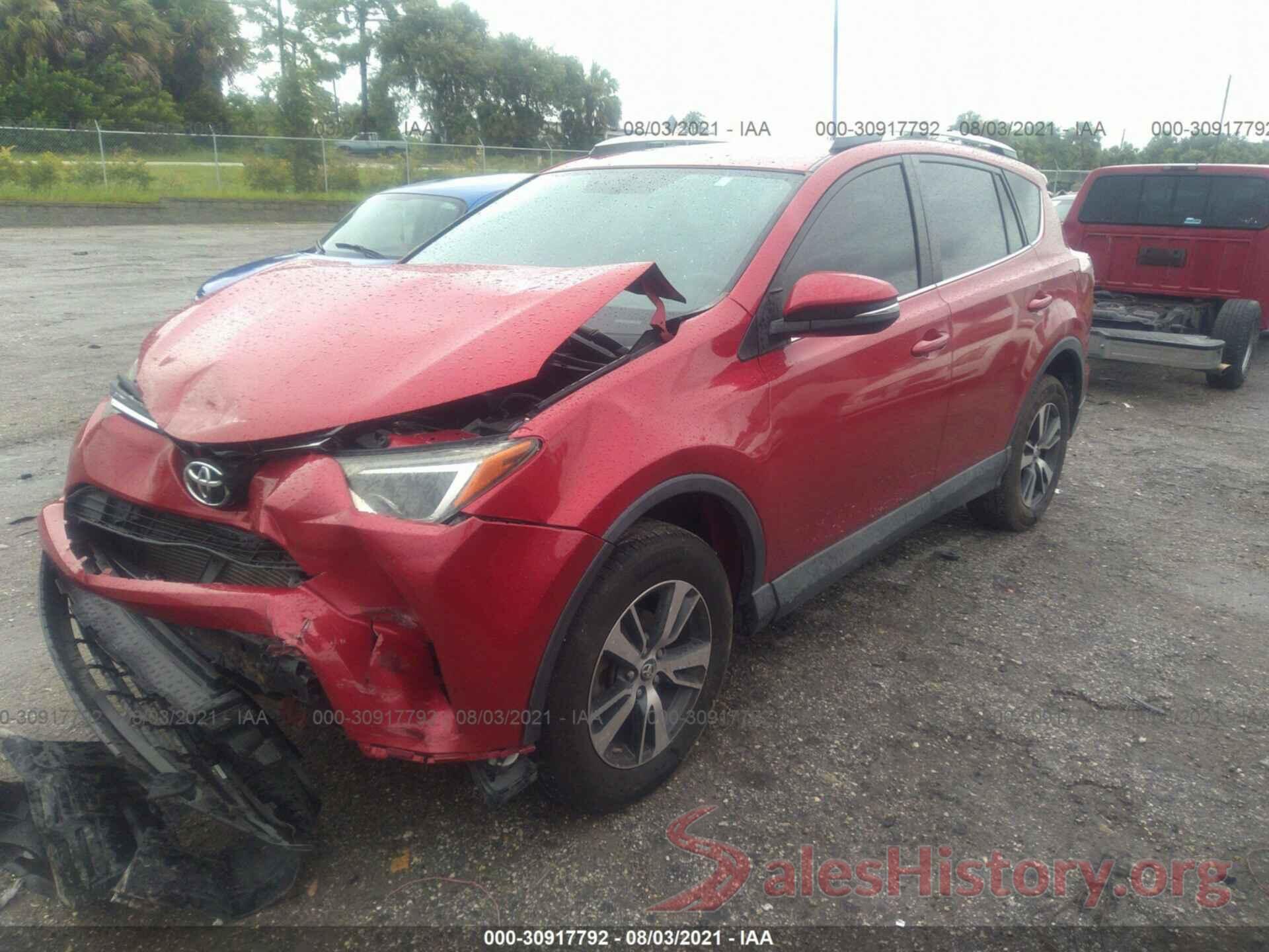 2T3WFREV5GW255279 2016 TOYOTA RAV4