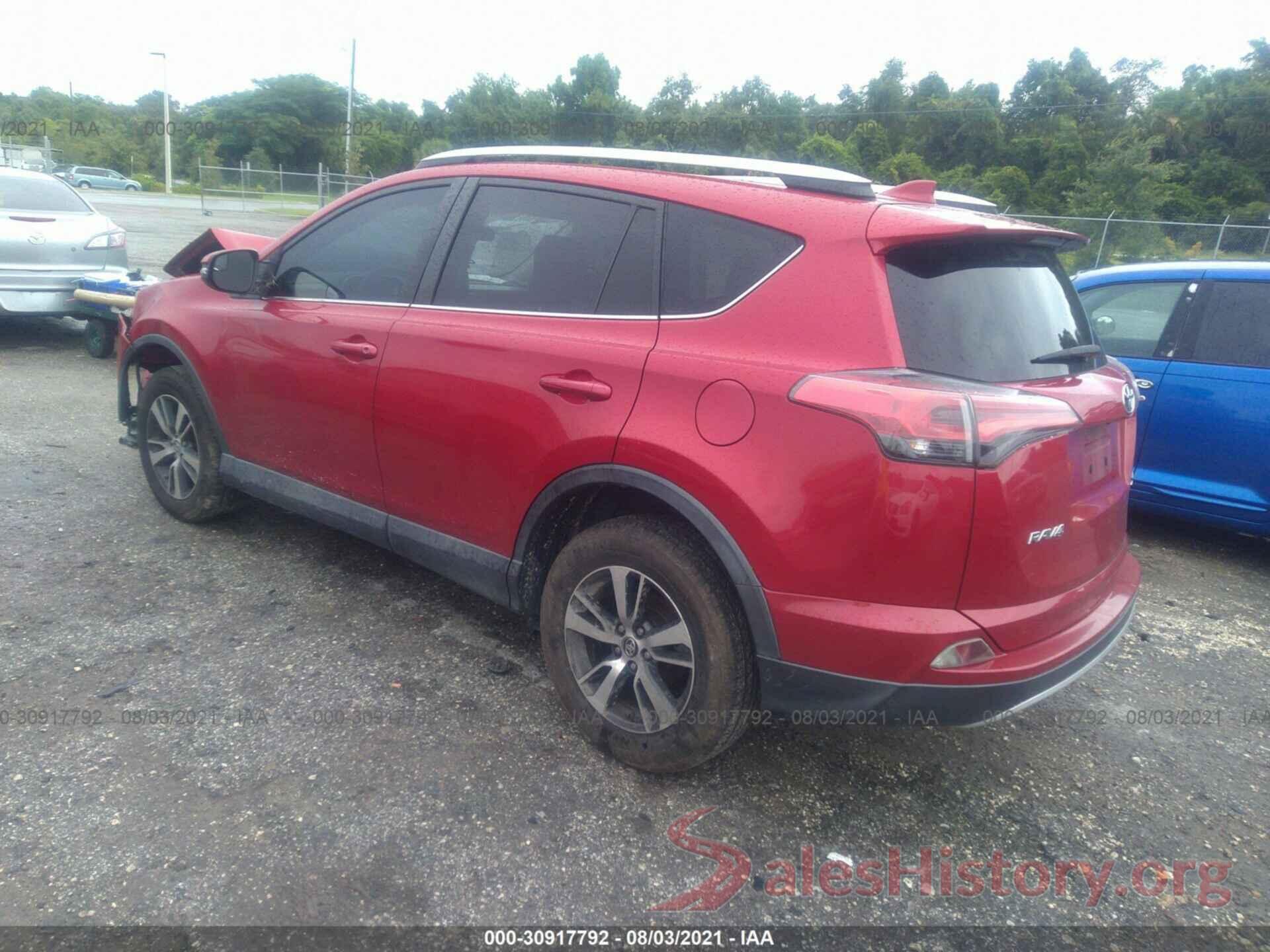 2T3WFREV5GW255279 2016 TOYOTA RAV4