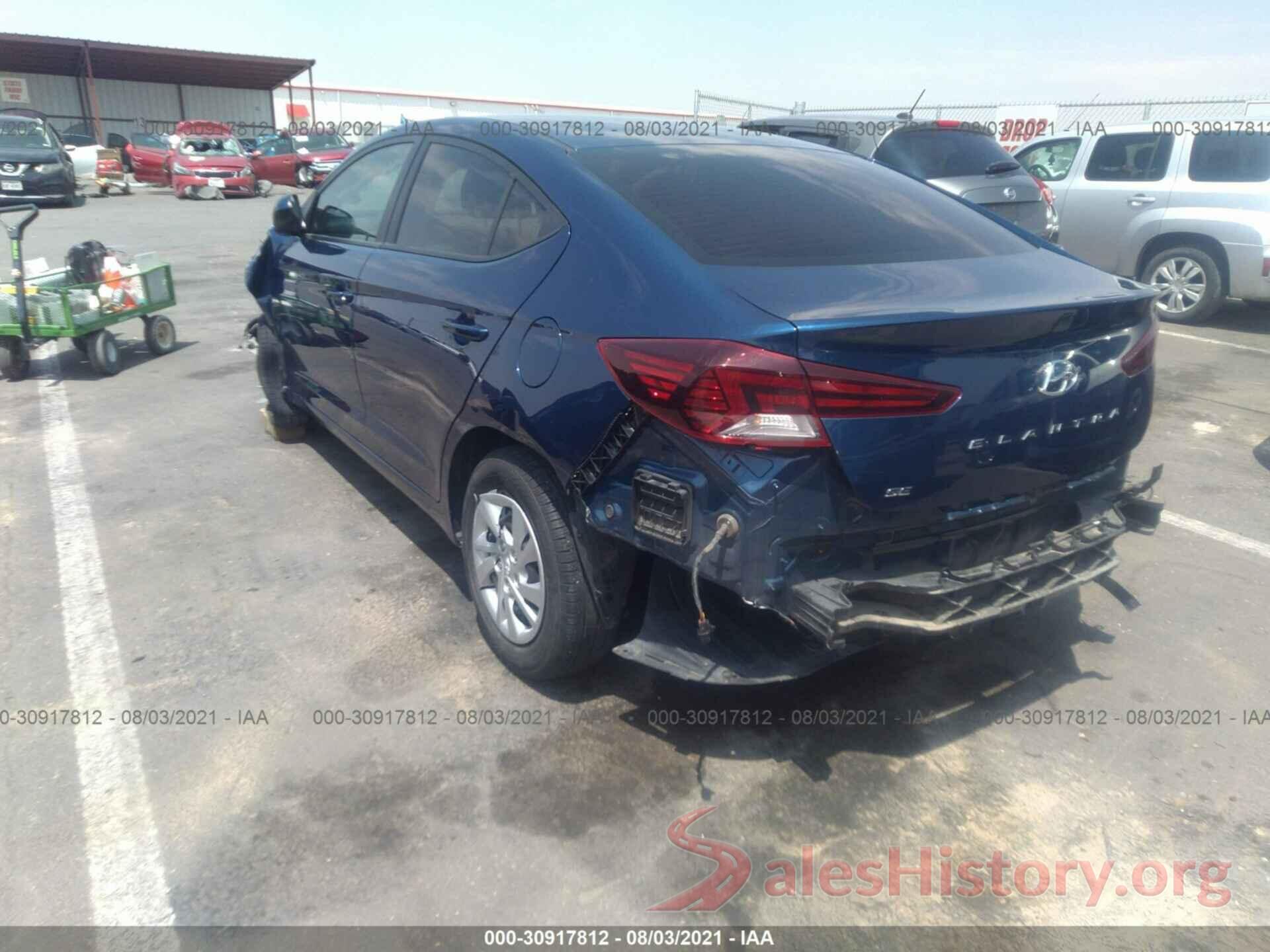 5NPD74LF3KH495224 2019 HYUNDAI ELANTRA