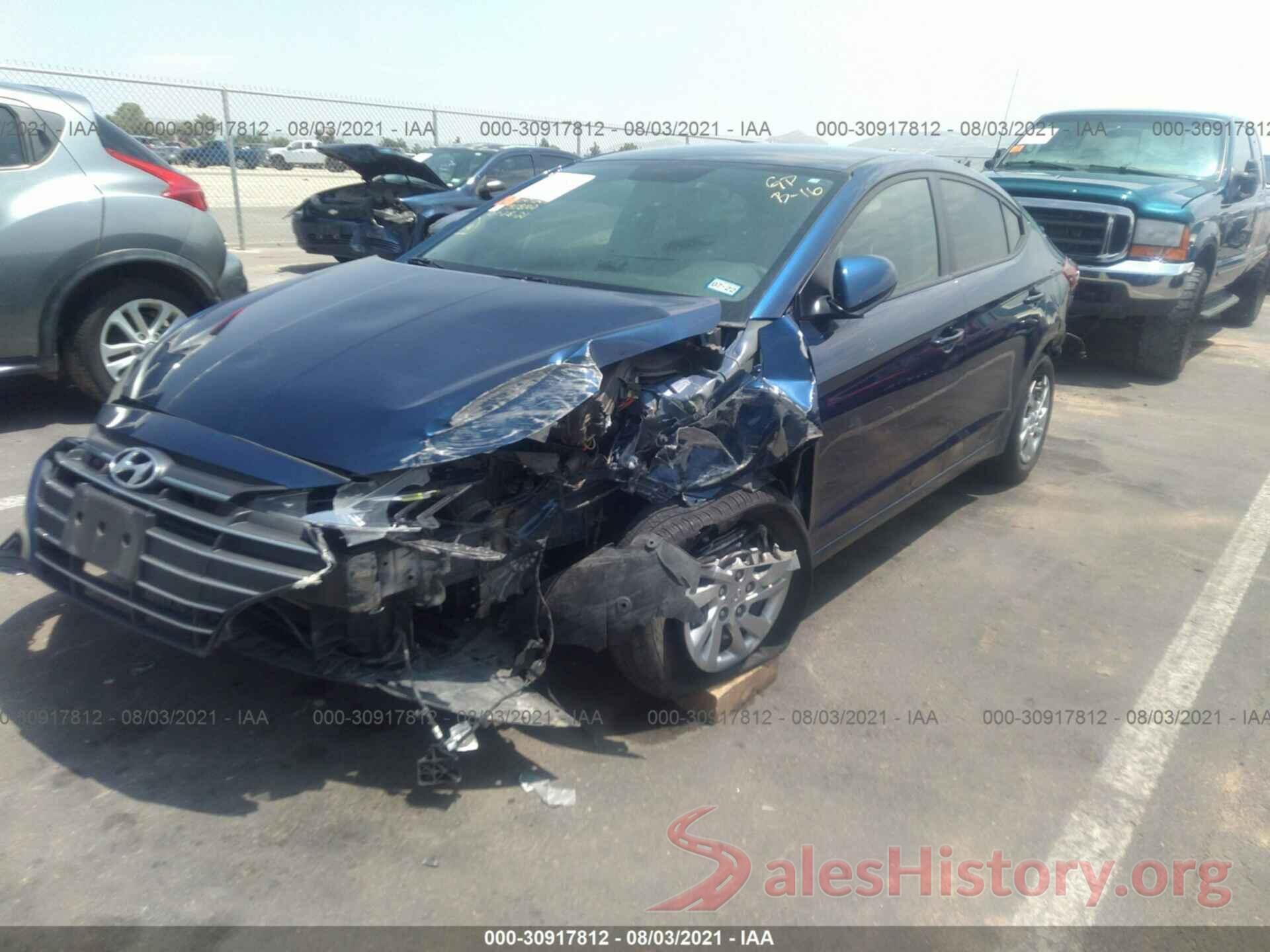 5NPD74LF3KH495224 2019 HYUNDAI ELANTRA