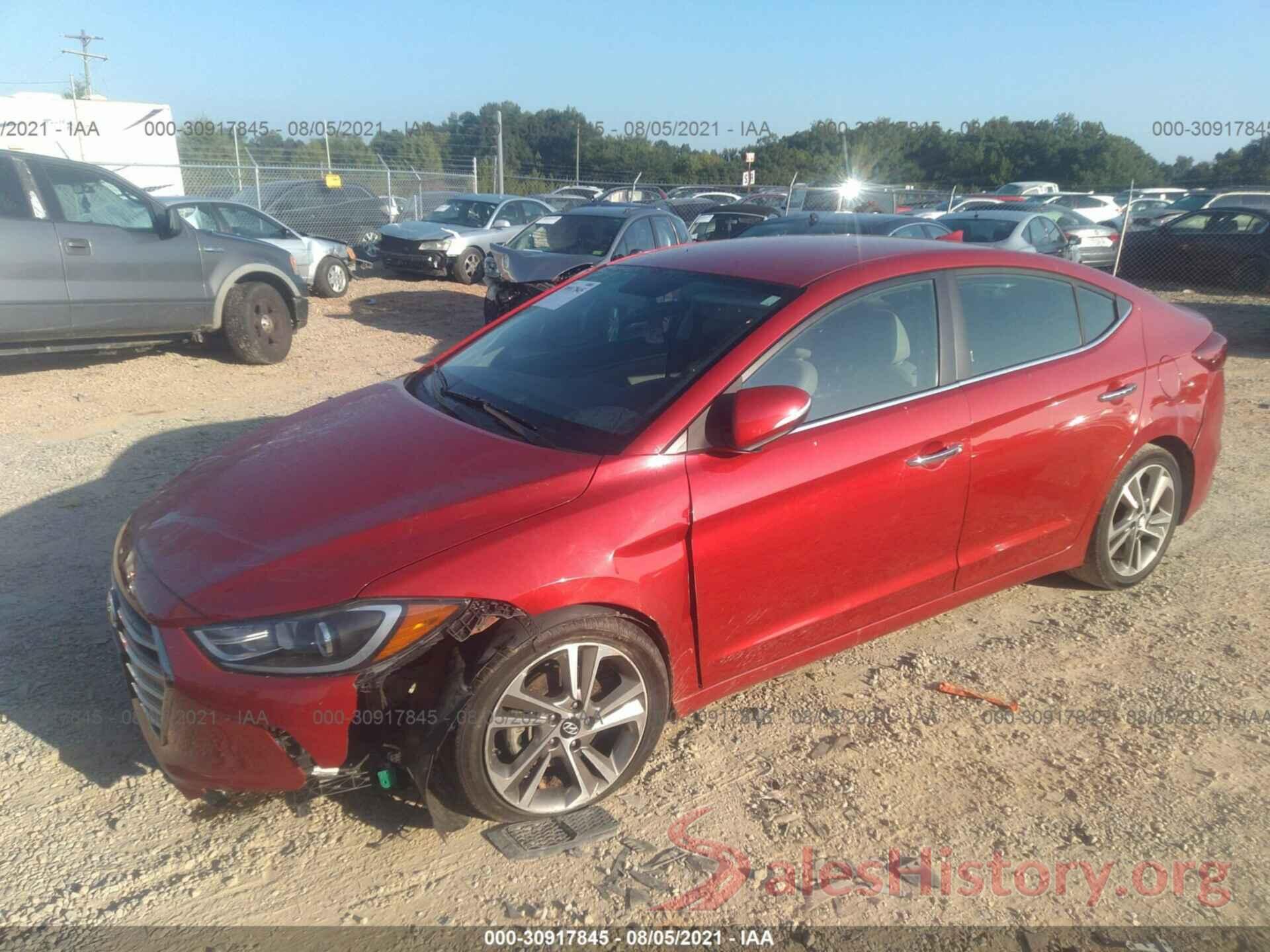 5NPD84LF7HH001145 2017 HYUNDAI ELANTRA