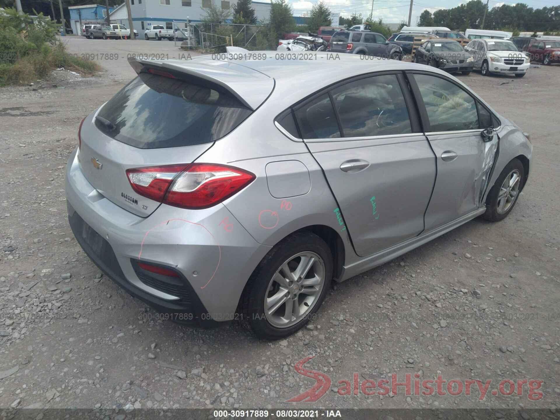 3G1BE6SM8HS580298 2017 CHEVROLET CRUZE