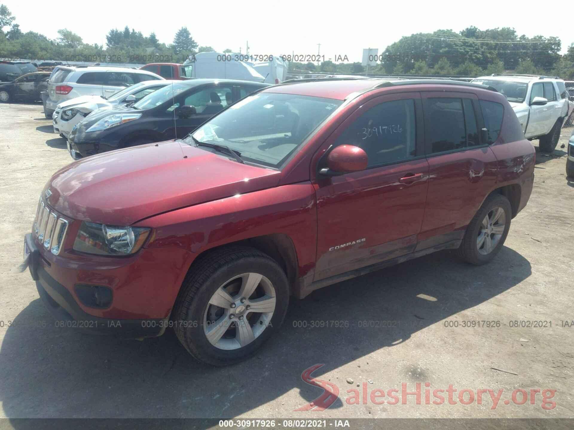 1C4NJDEB6HD204861 2017 JEEP COMPASS