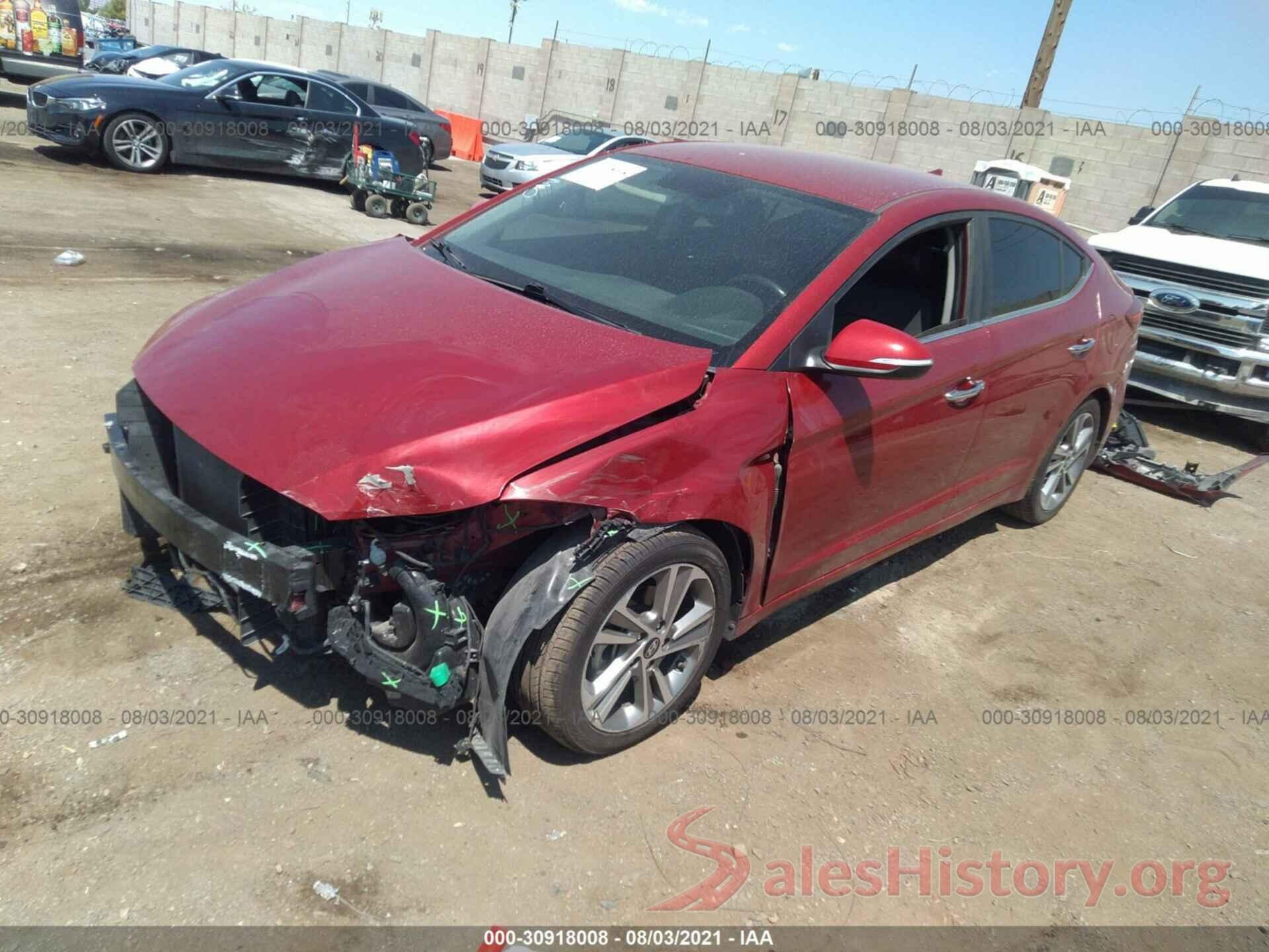 KMHD84LF8HU263399 2017 HYUNDAI ELANTRA