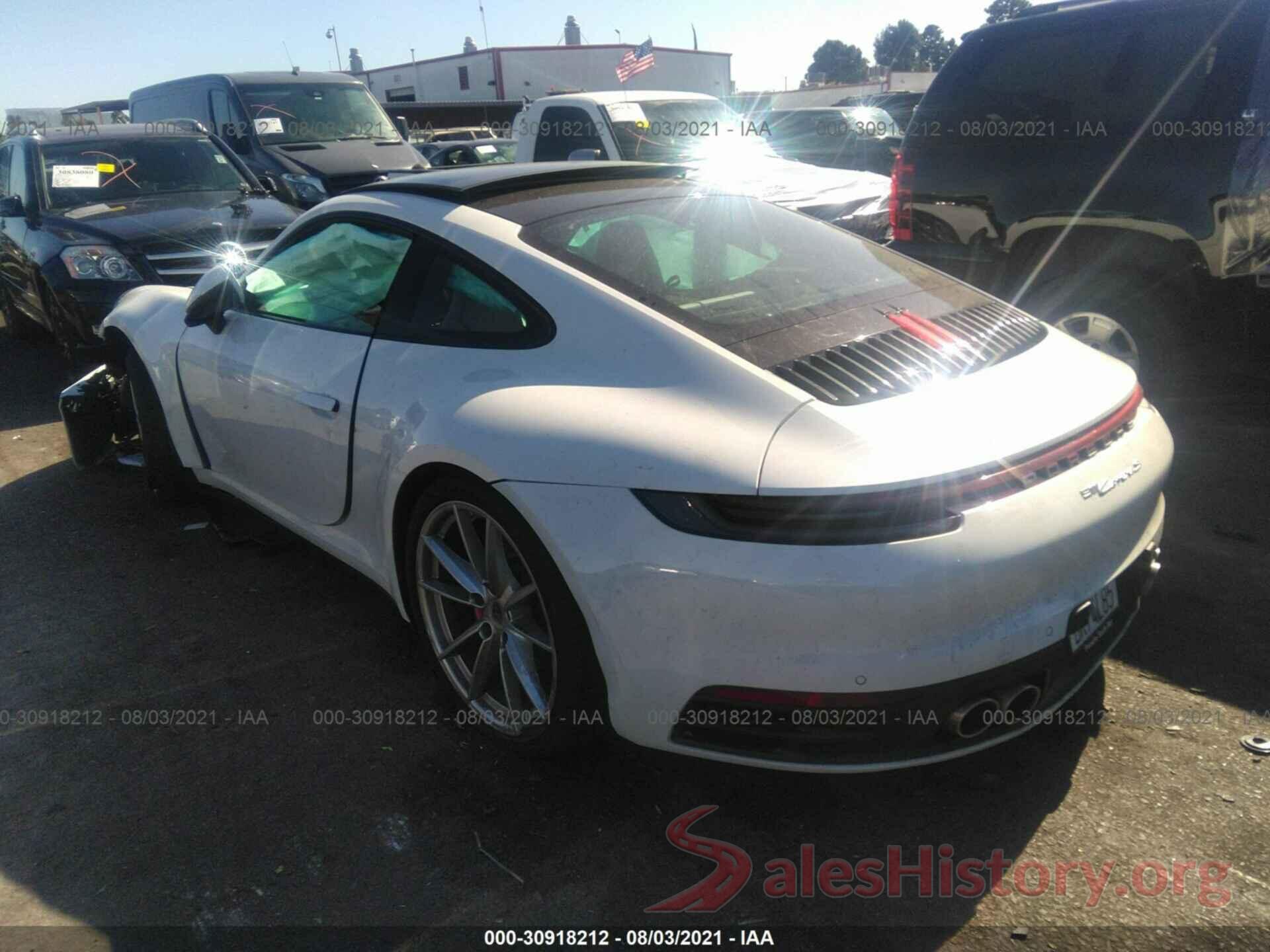 WP0AB2A94MS222042 2021 PORSCHE 911