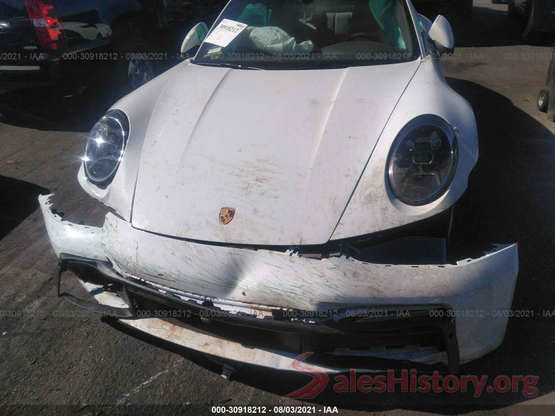 WP0AB2A94MS222042 2021 PORSCHE 911