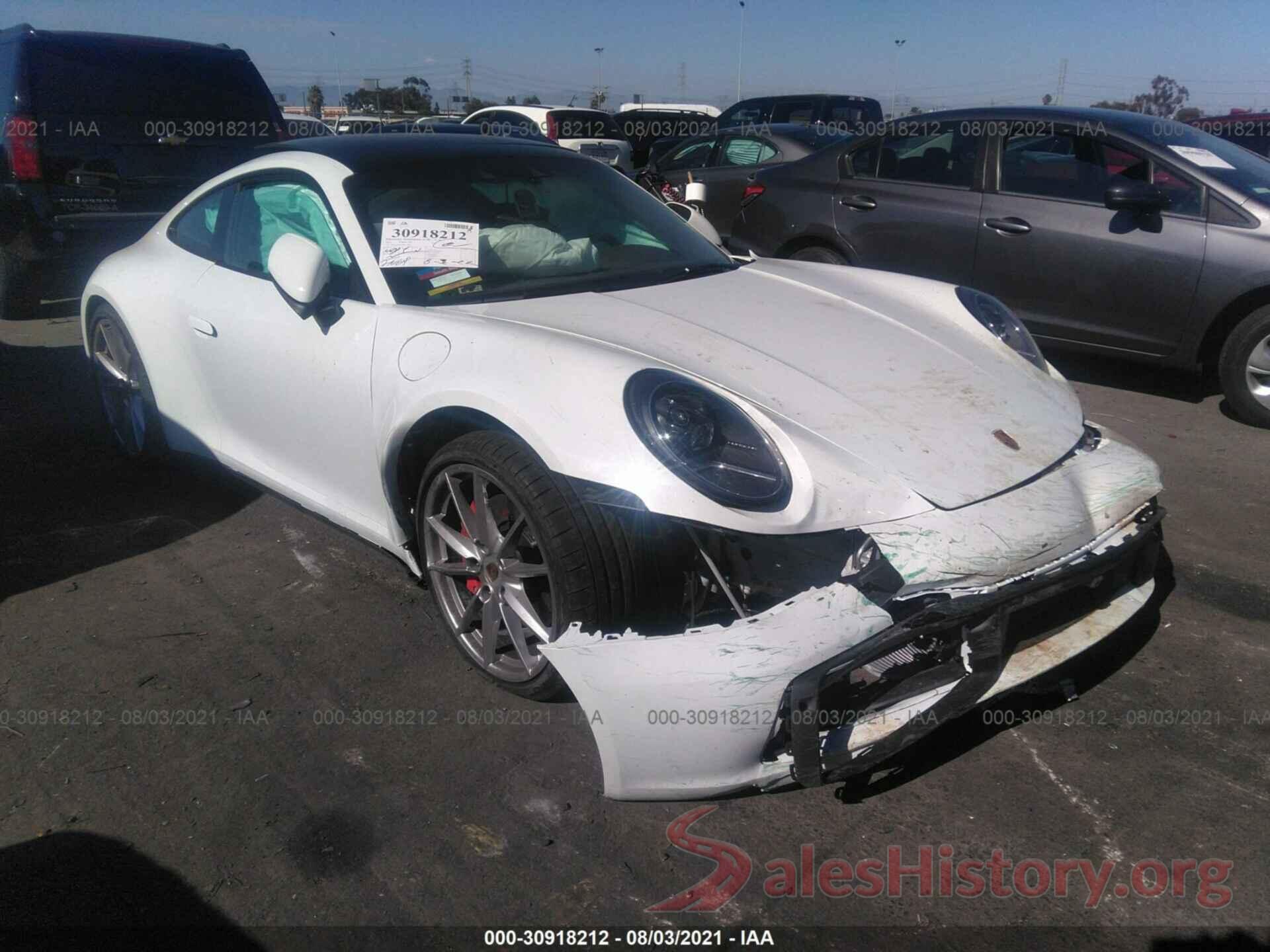 WP0AB2A94MS222042 2021 PORSCHE 911