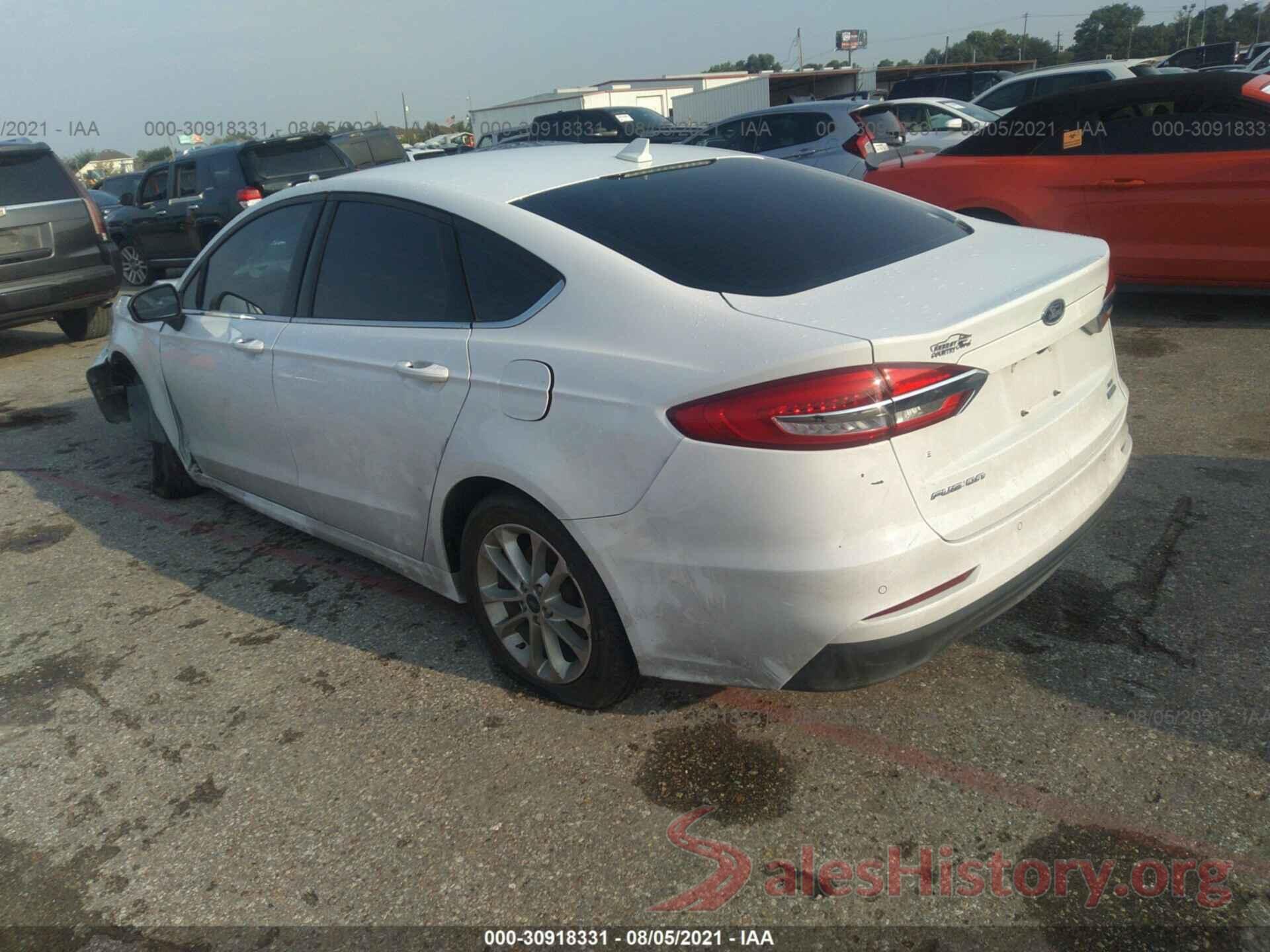 3FA6P0HD7KR133148 2019 FORD FUSION