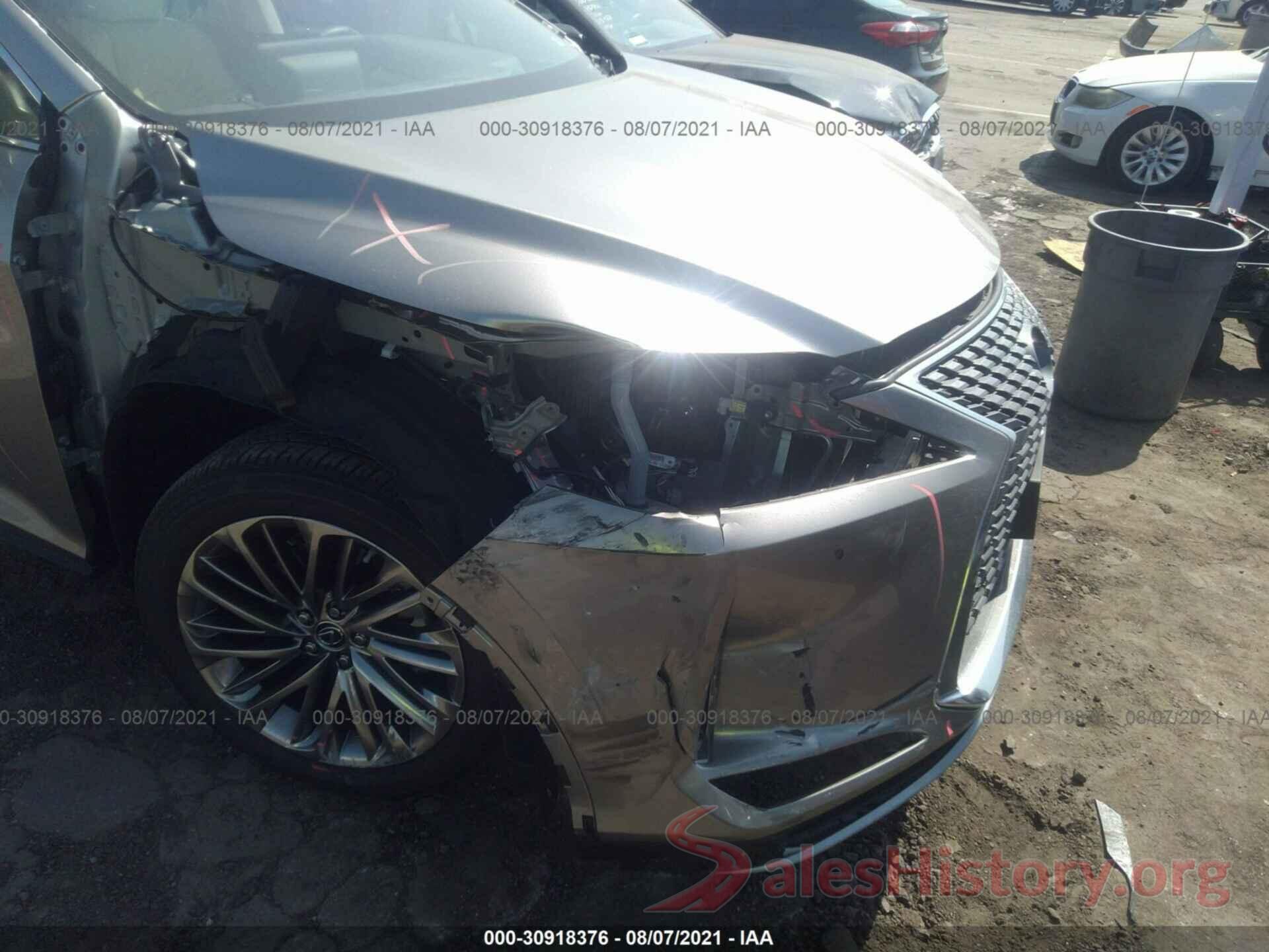 2T2JZMAA2LC165580 2020 LEXUS RX